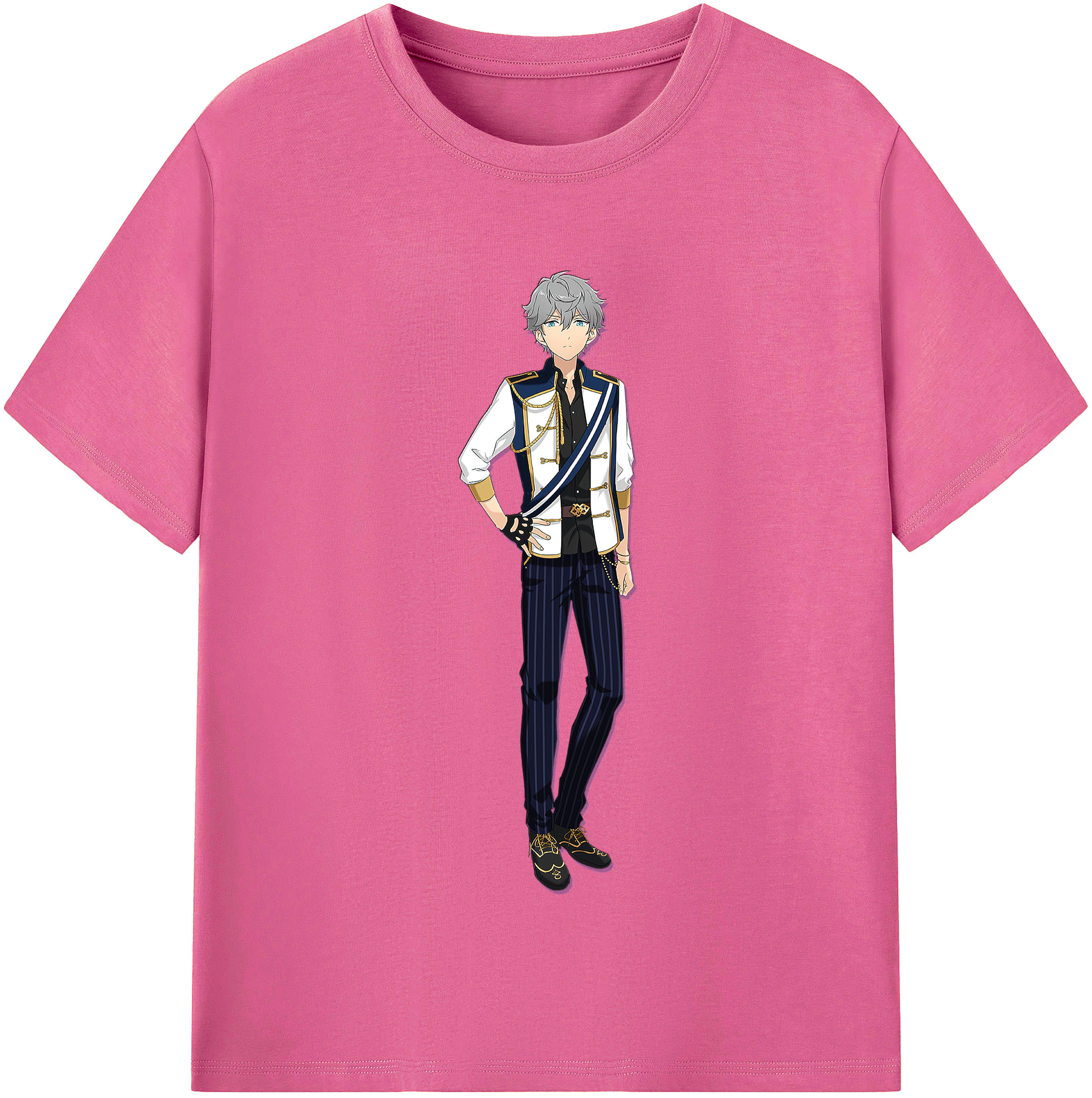 （画像用） あんさんぶるスターズ! Ensemble Stars レディースカジュアルプリントTシャツ（綿100％）