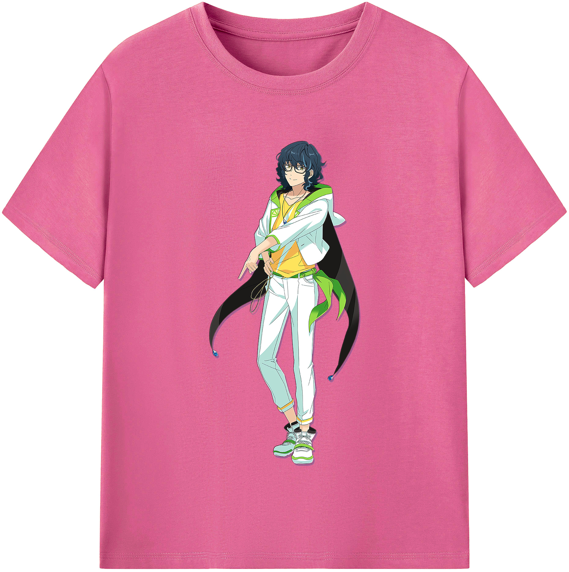 （画像用） あんさんぶるスターズ! Ensemble Stars レディースカジュアルプリントTシャツ（綿100％）