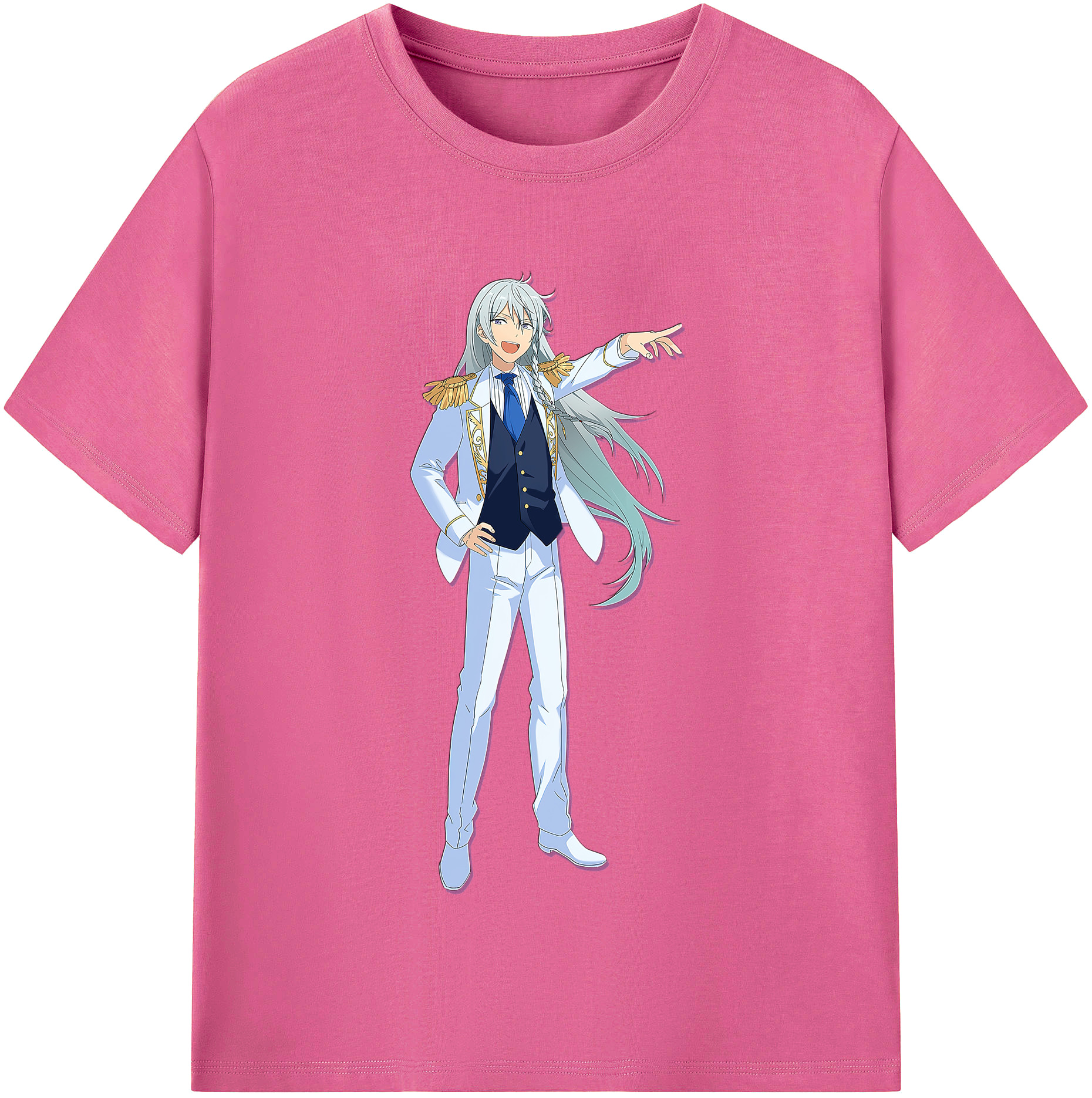 （画像用） あんさんぶるスターズ! Ensemble Stars レディースカジュアルプリントTシャツ（綿100％）