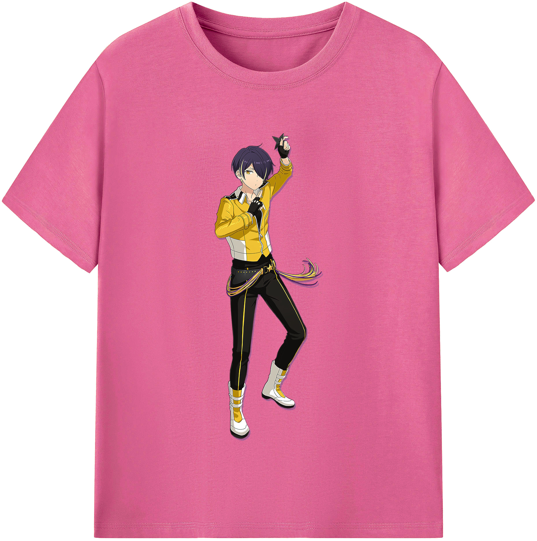 （画像用） あんさんぶるスターズ! Ensemble Stars レディースカジュアルプリントTシャツ（綿100％）