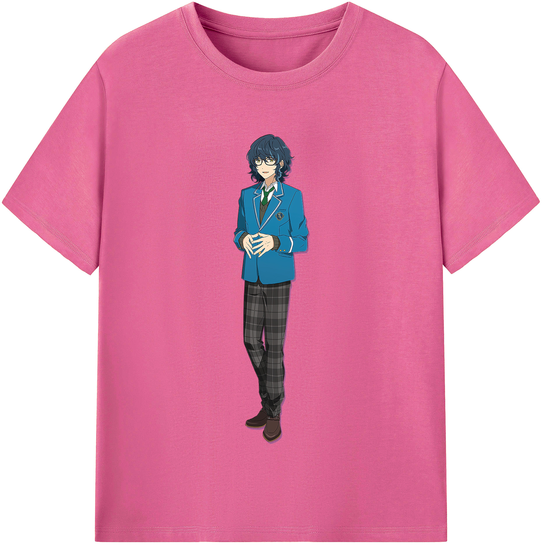 （画像用） あんさんぶるスターズ! Ensemble Stars レディースカジュアルプリントTシャツ（綿100％）