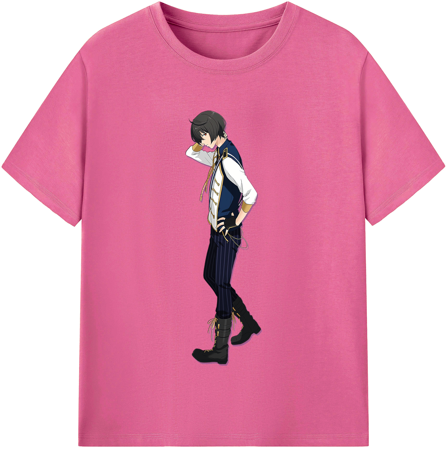 （画像用） あんさんぶるスターズ! Ensemble Stars レディースカジュアルプリントTシャツ（綿100％）
