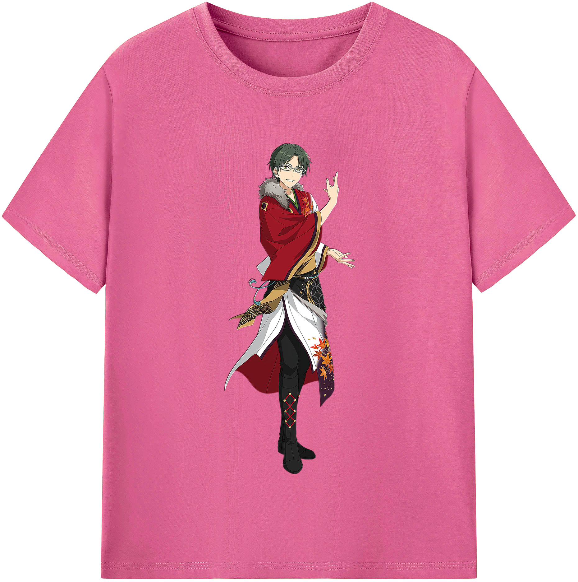 （画像用） あんさんぶるスターズ! Ensemble Stars レディースカジュアルプリントTシャツ（綿100％）