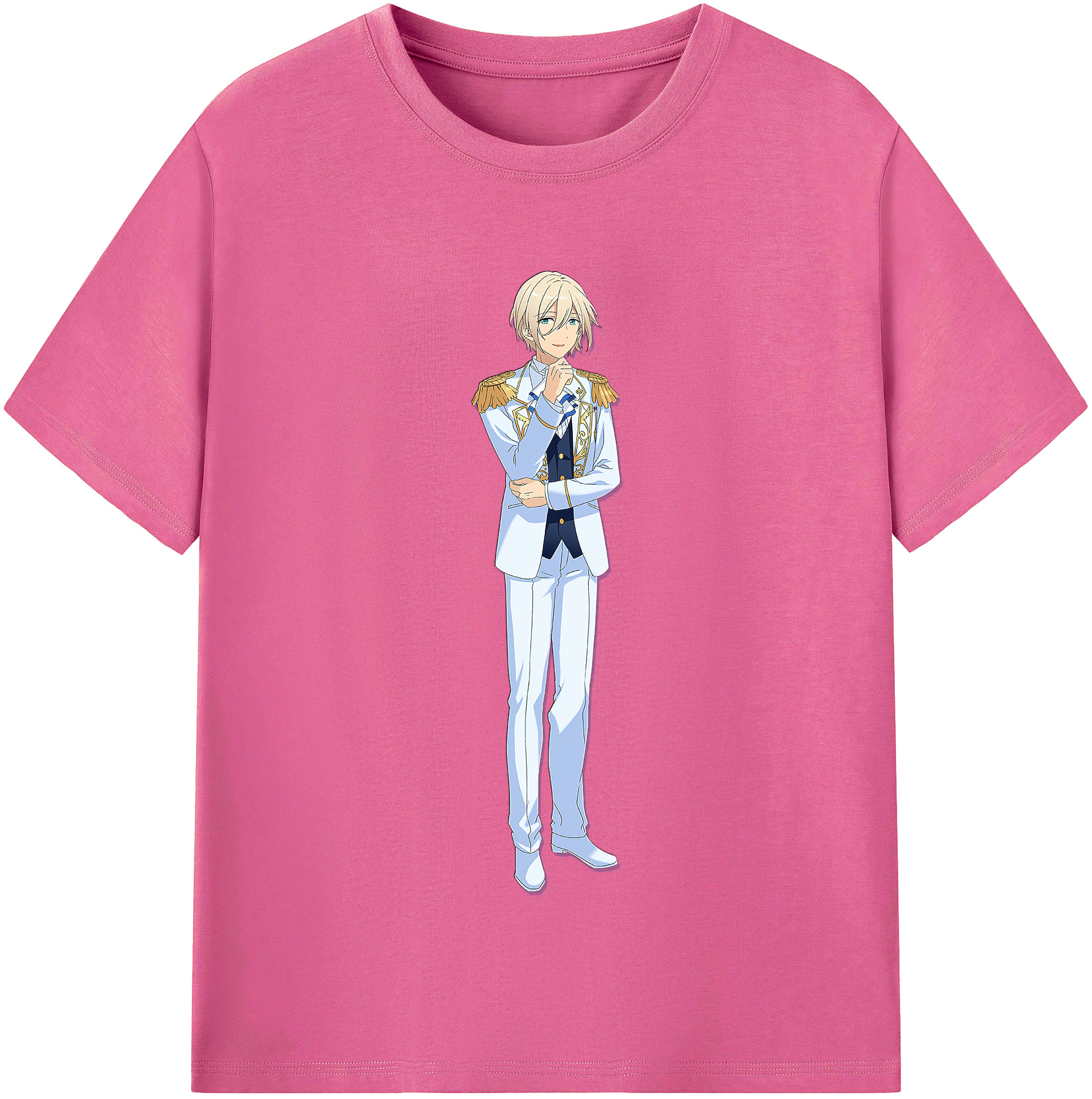 （画像用） あんさんぶるスターズ! Ensemble Stars レディースカジュアルプリントTシャツ（綿100％）