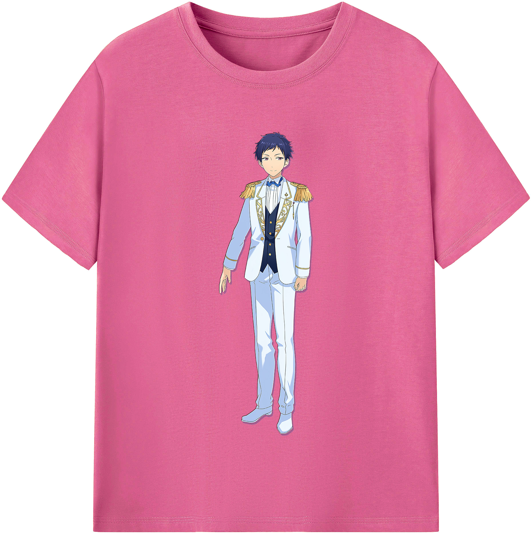 （画像用） あんさんぶるスターズ! Ensemble Stars レディースカジュアルプリントTシャツ（綿100％）