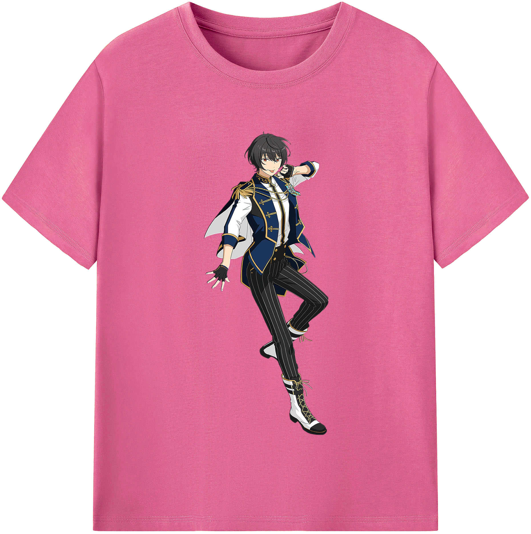 （画像用） あんさんぶるスターズ! Ensemble Stars レディースカジュアルプリントTシャツ（綿100％）