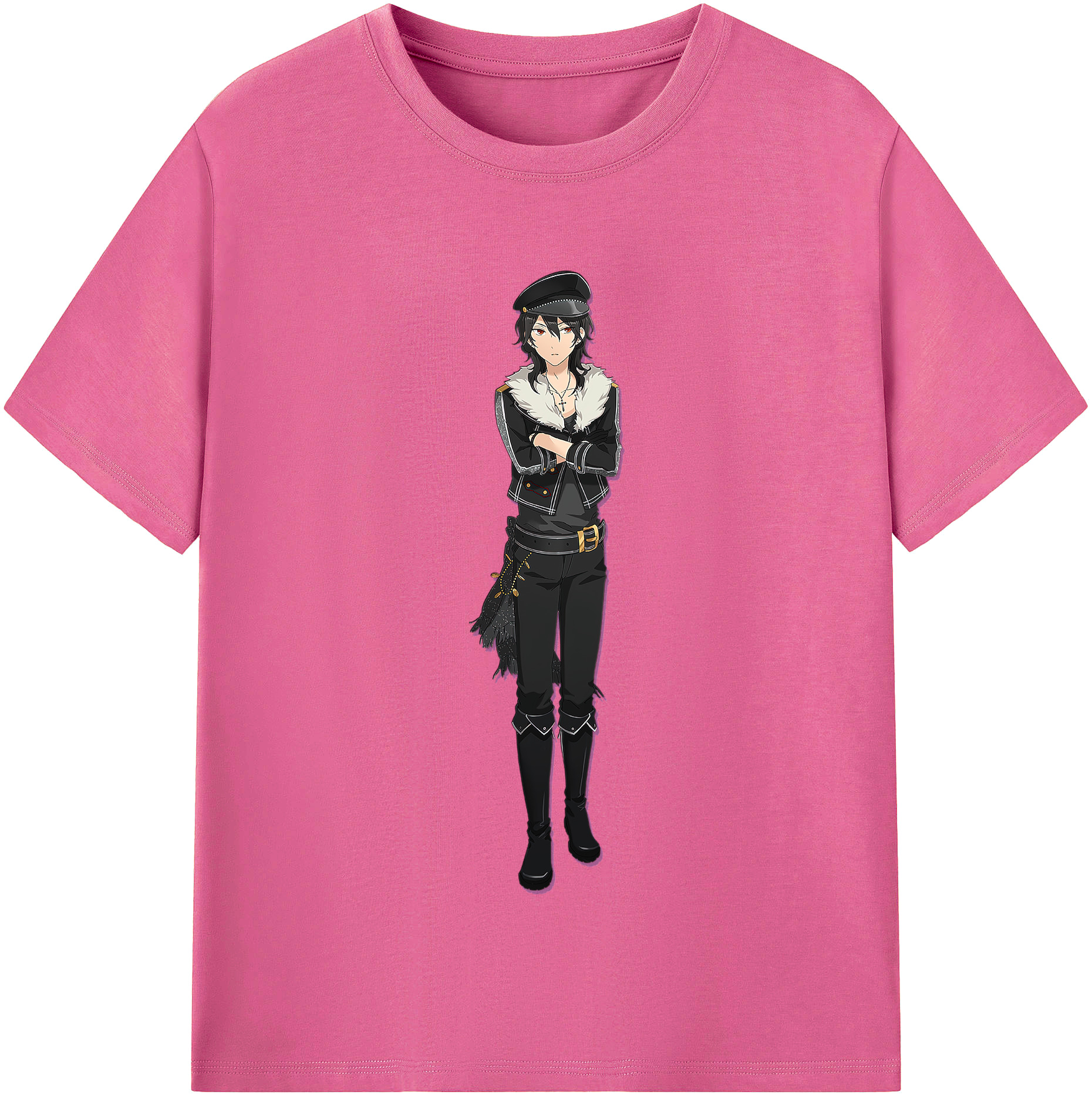（画像用） あんさんぶるスターズ! Ensemble Stars レディースカジュアルプリントTシャツ（綿100％）