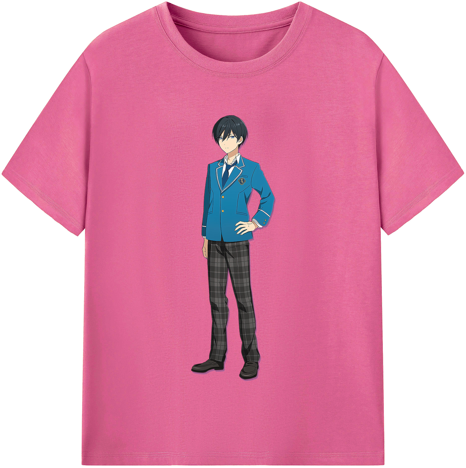 （画像用） あんさんぶるスターズ! Ensemble Stars レディースカジュアルプリントTシャツ（綿100％）