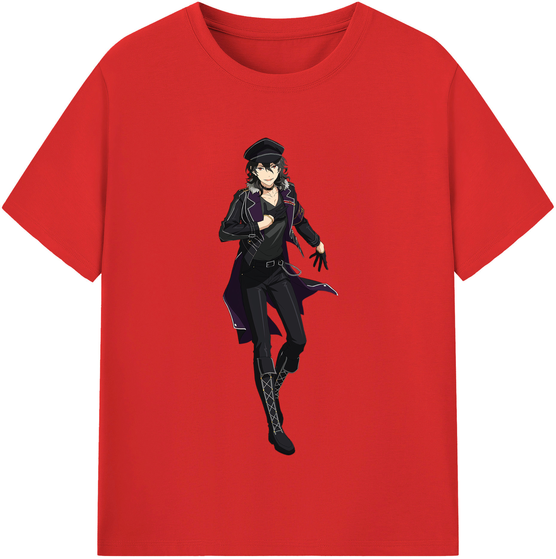 （画像用） あんさんぶるスターズ! Ensemble Stars レディースカジュアルプリントTシャツ（綿100％）