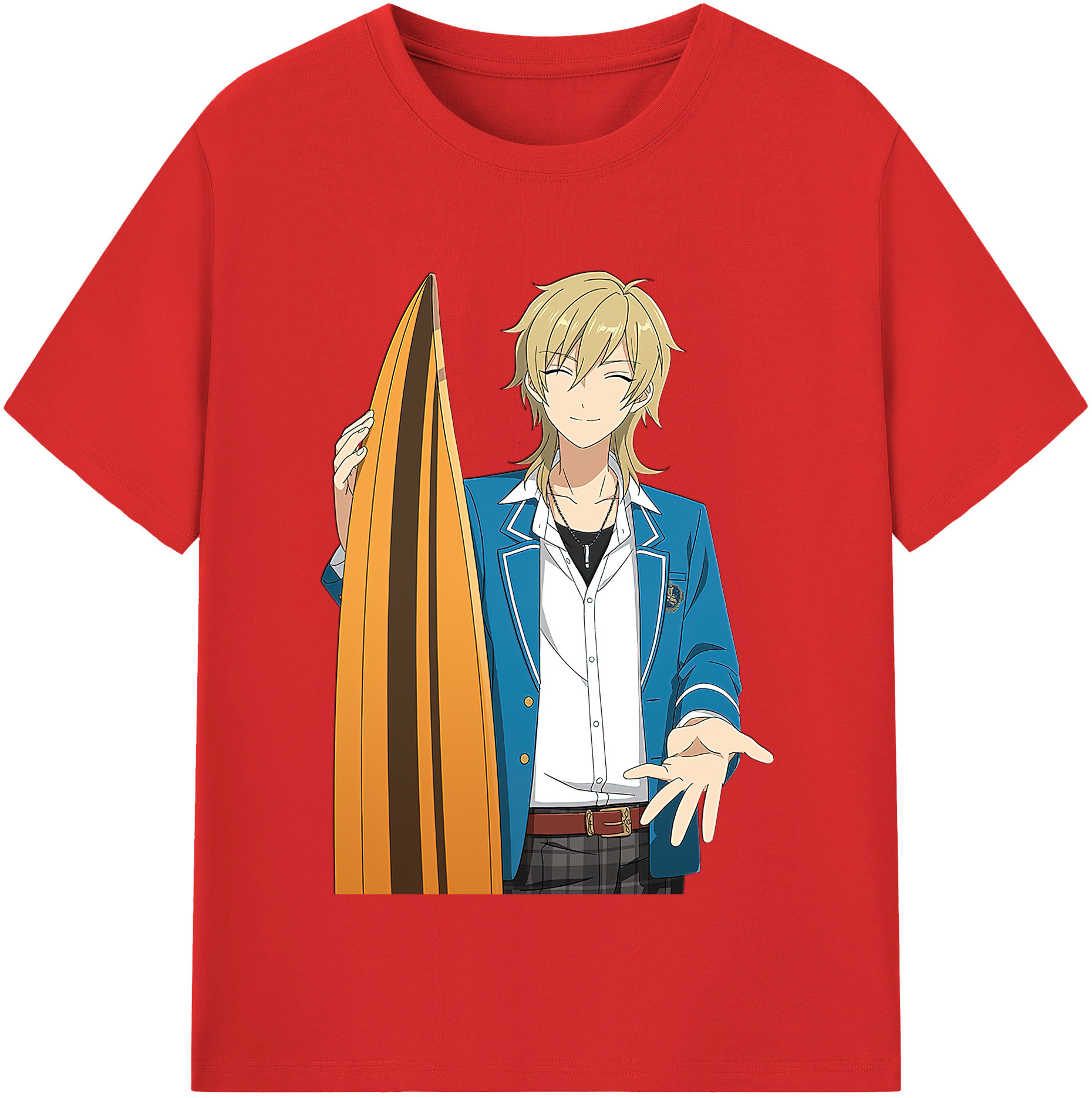 （画像用） あんさんぶるスターズ! Ensemble Stars レディースカジュアルプリントTシャツ（綿100％）