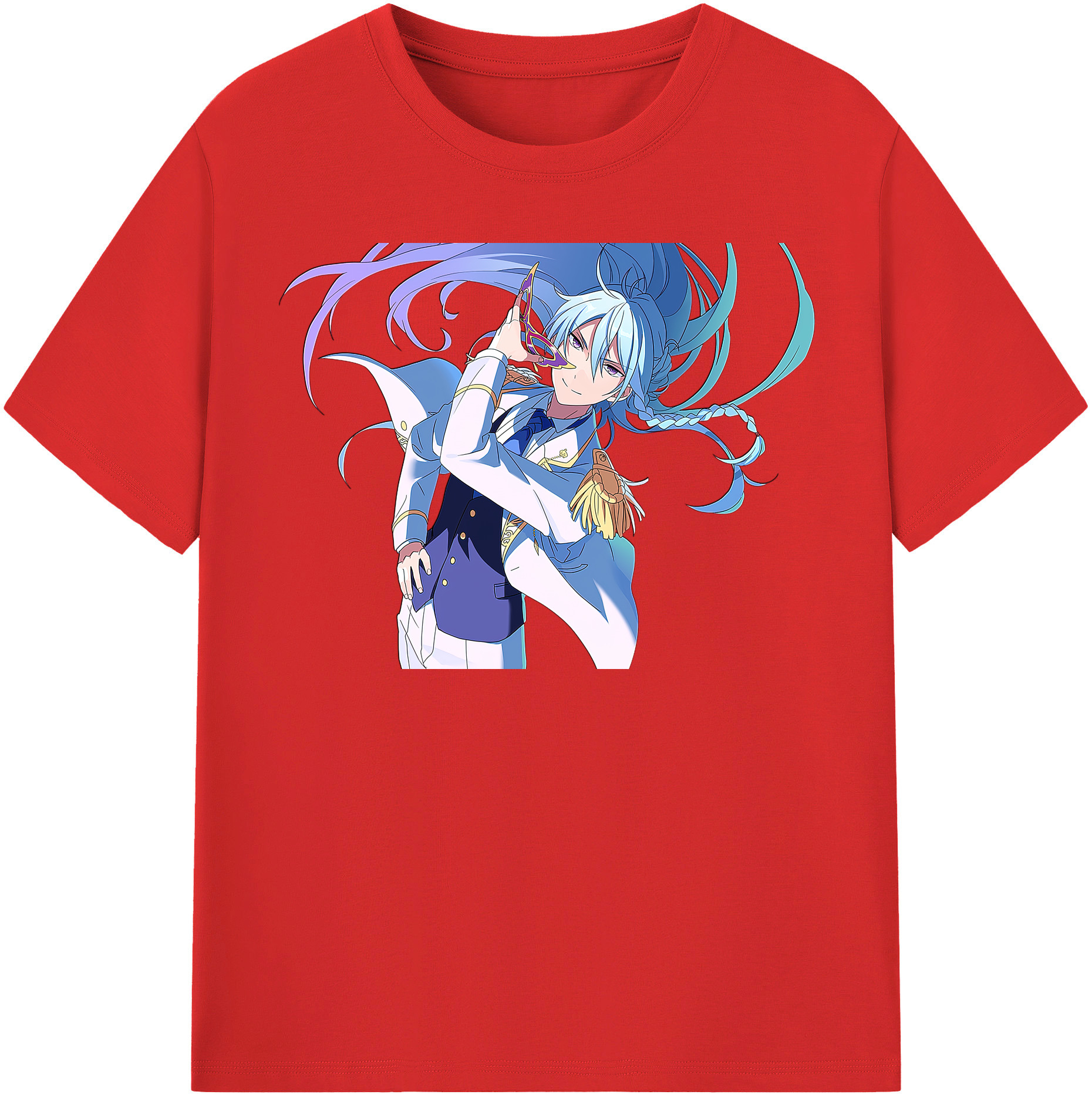 （画像用） あんさんぶるスターズ! Ensemble Stars レディースカジュアルプリントTシャツ（綿100％）