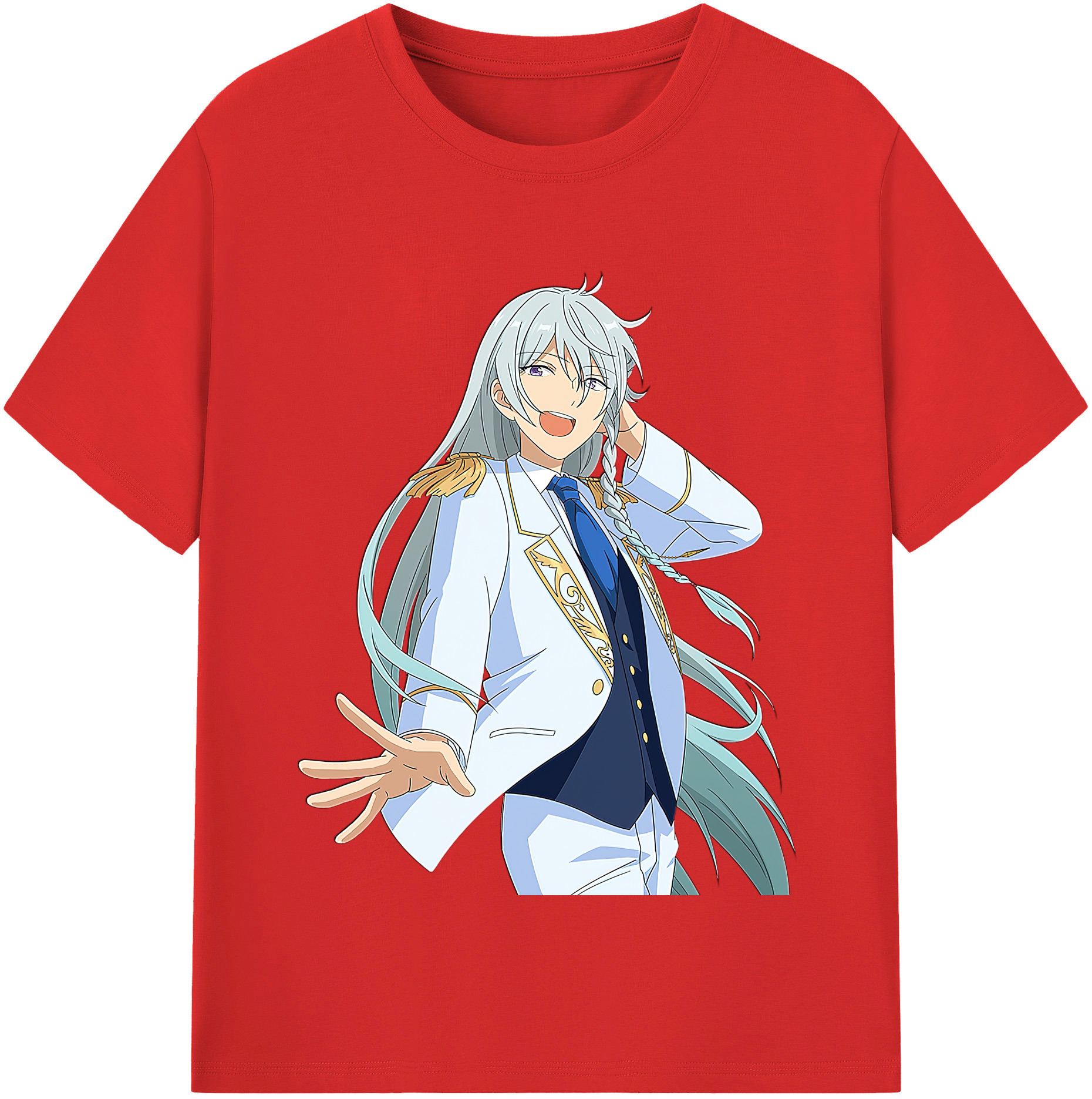 あんさんぶるスターズ! Ensemble Stars レディースカジュアルプリントTシャツ（綿100％）