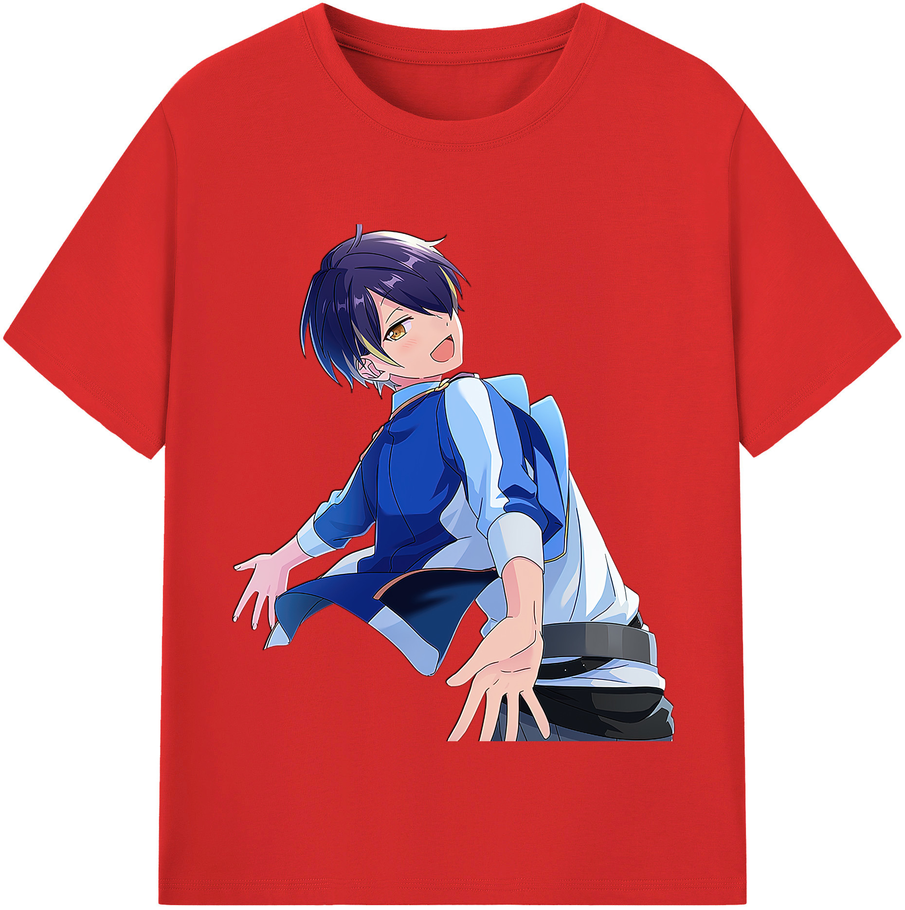 （画像用） あんさんぶるスターズ! Ensemble Stars レディースカジュアルプリントTシャツ（綿100％）