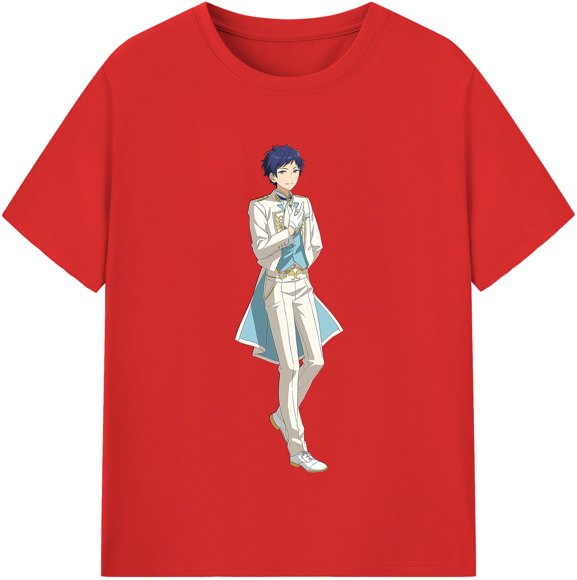 （画像用） あんさんぶるスターズ! Ensemble Stars レディースカジュアルプリントTシャツ（綿100％）