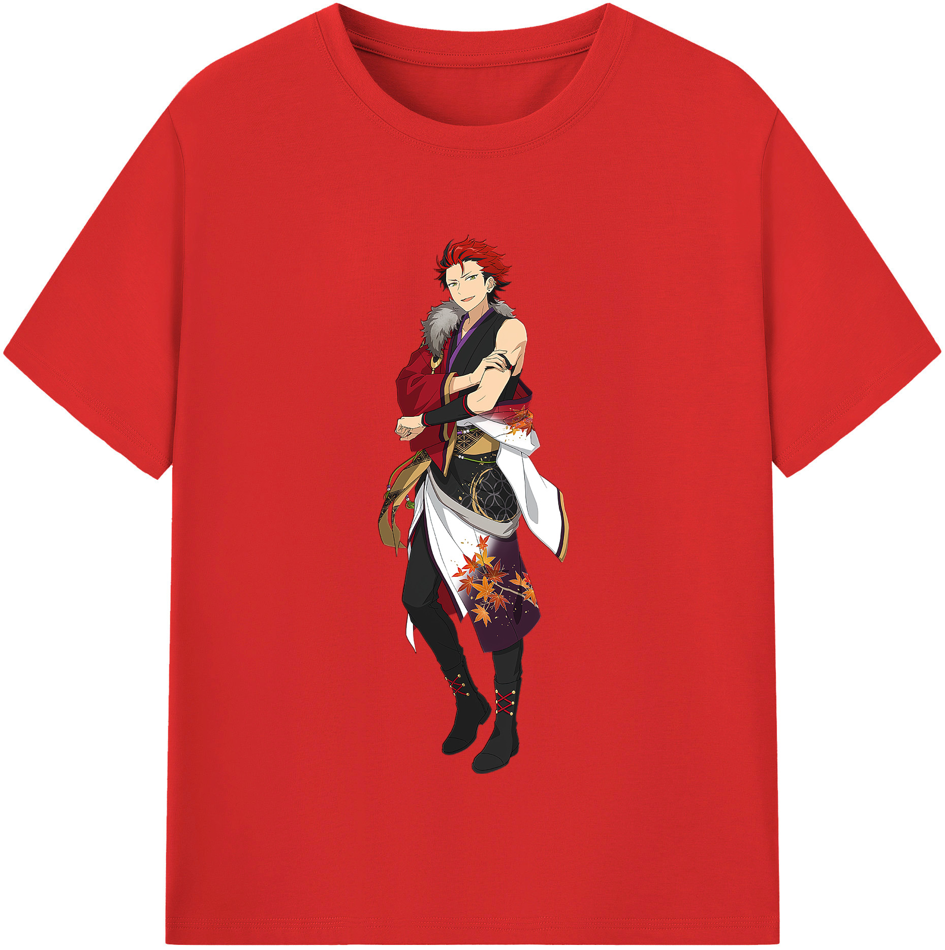 （画像用） あんさんぶるスターズ! Ensemble Stars レディースカジュアルプリントTシャツ（綿100％）