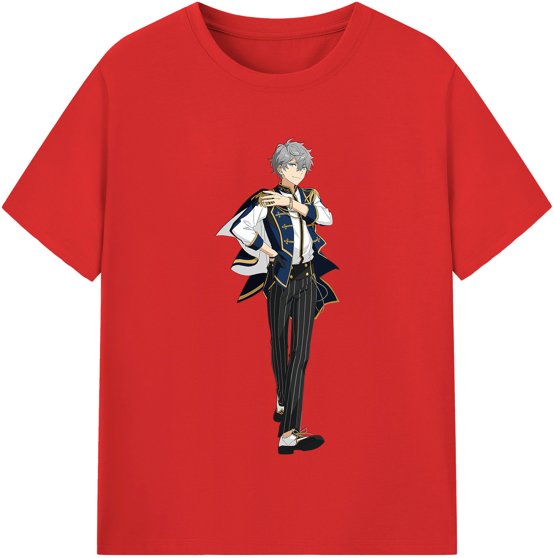 （画像用） あんさんぶるスターズ! Ensemble Stars レディースカジュアルプリントTシャツ（綿100％）