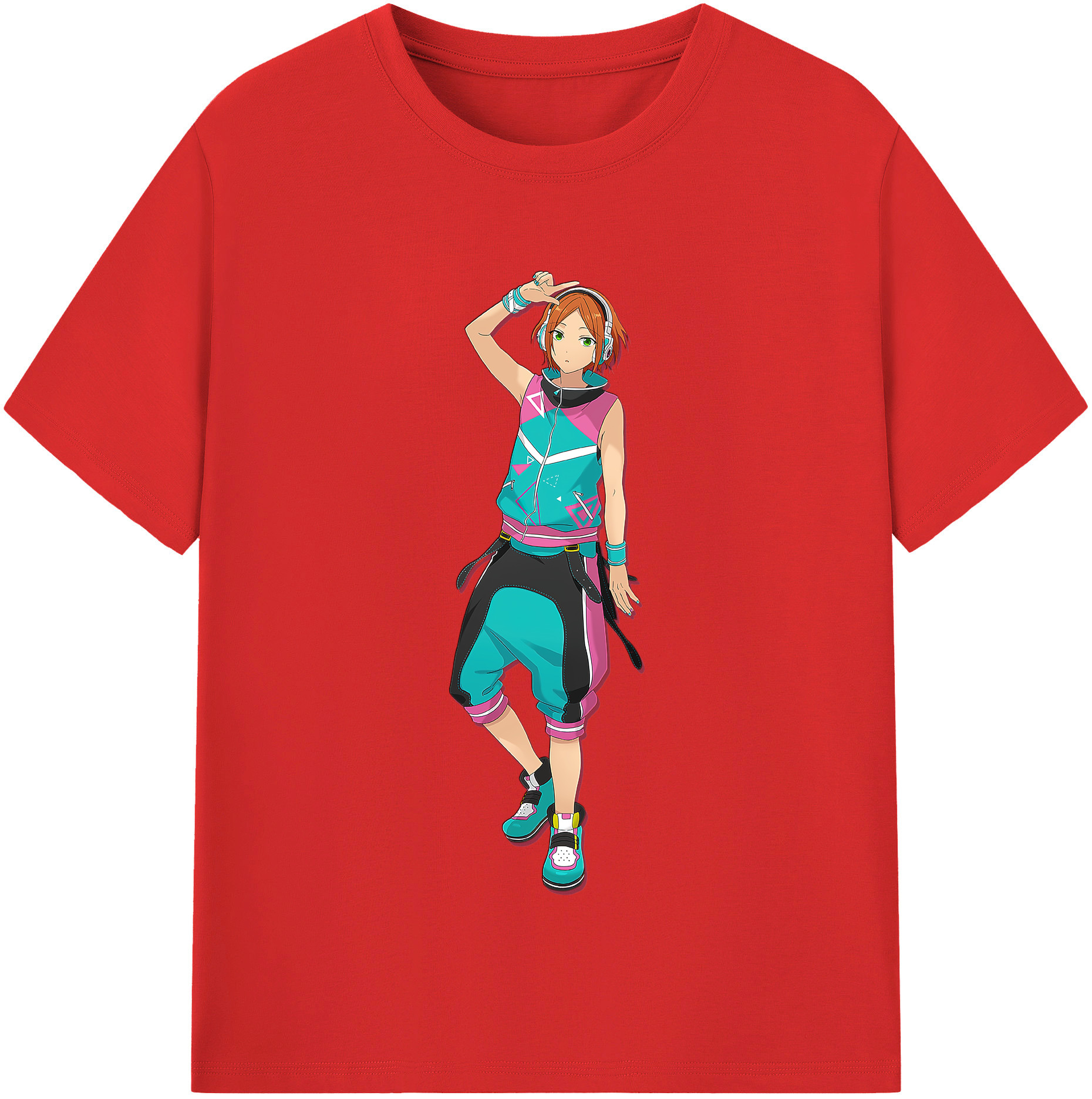 （画像用） あんさんぶるスターズ! Ensemble Stars レディースカジュアルプリントTシャツ（綿100％）