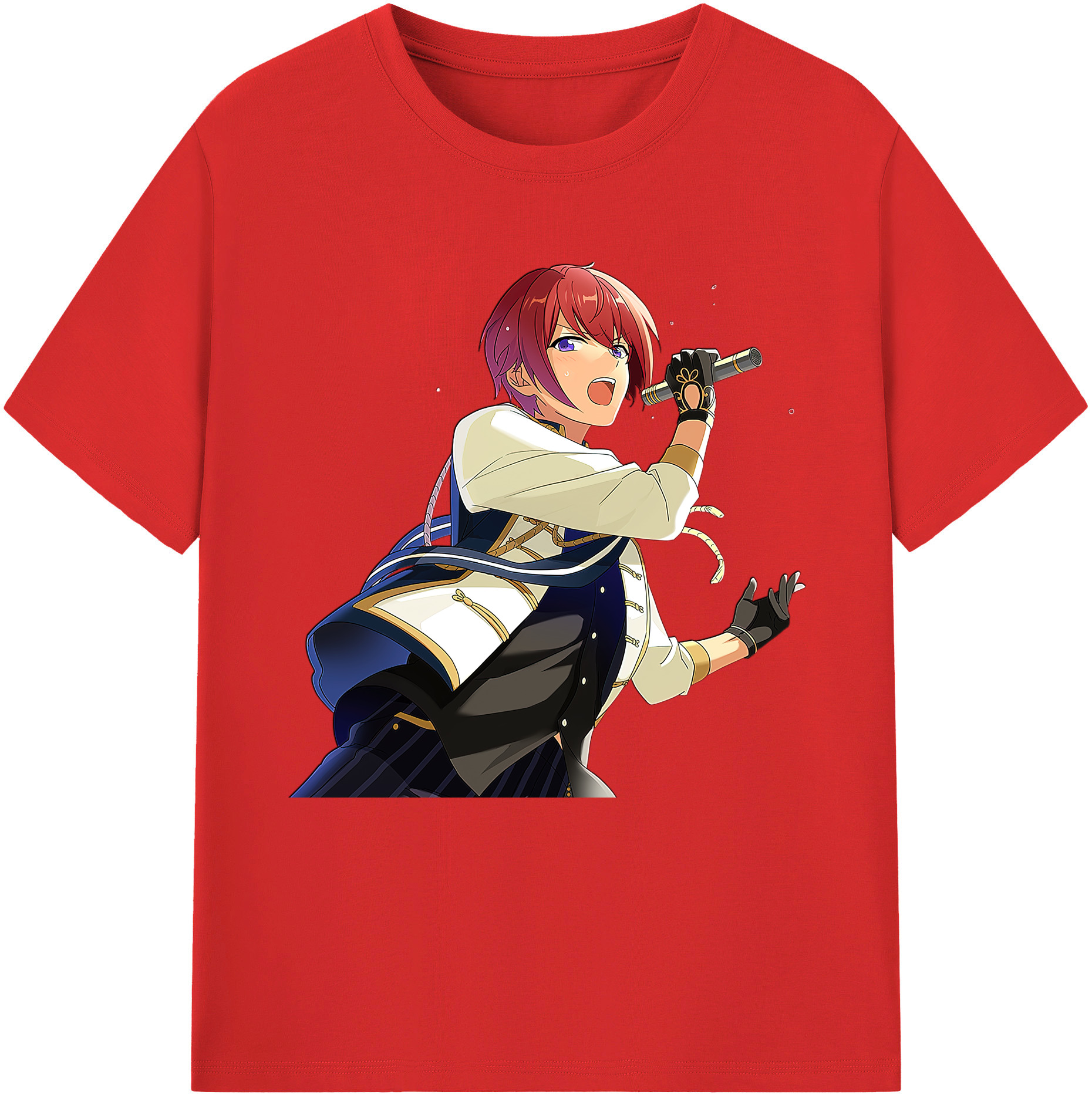 （画像用） あんさんぶるスターズ! Ensemble Stars レディースカジュアルプリントTシャツ（綿100％）