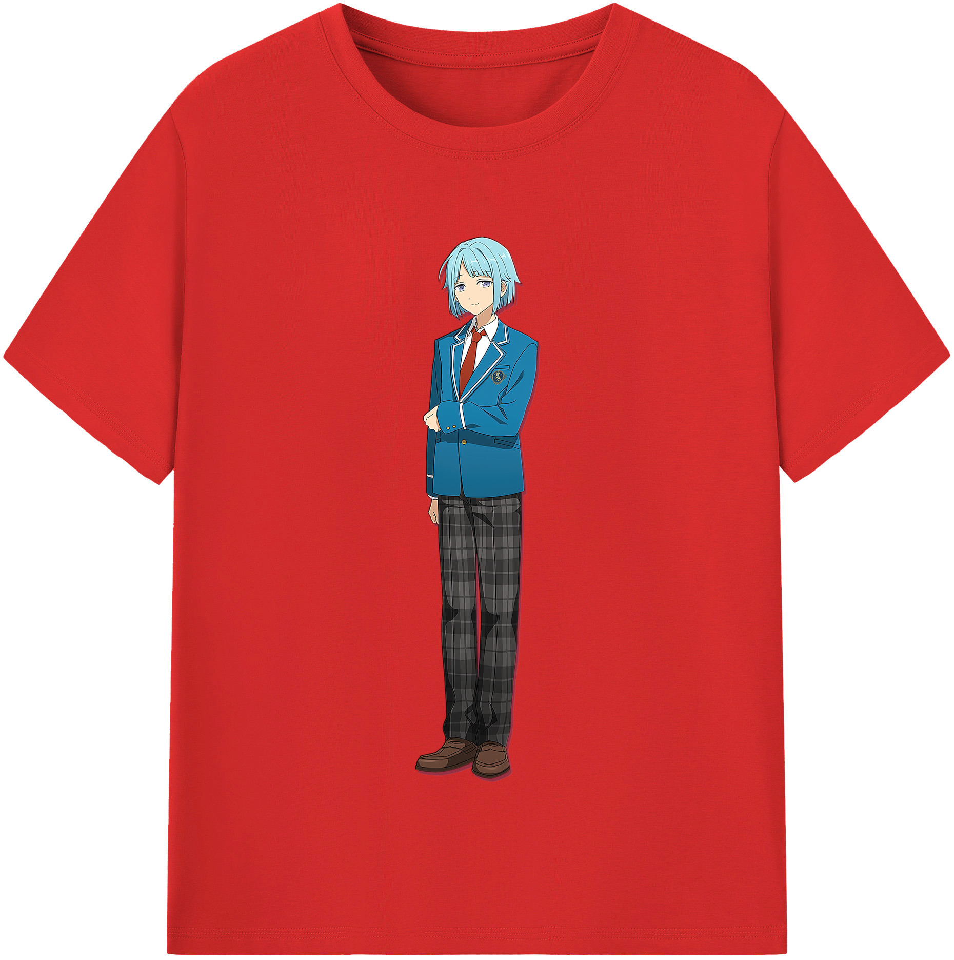 （画像用） あんさんぶるスターズ! Ensemble Stars レディースカジュアルプリントTシャツ（綿100％）