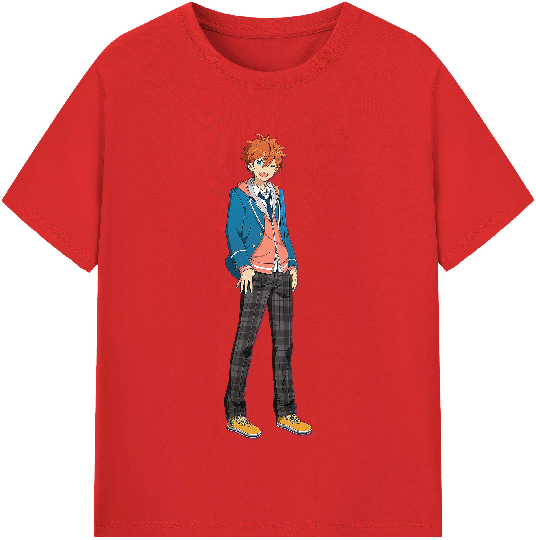 あんさんぶるスターズ! Ensemble Stars レディースカジュアルプリントTシャツ（綿100％）