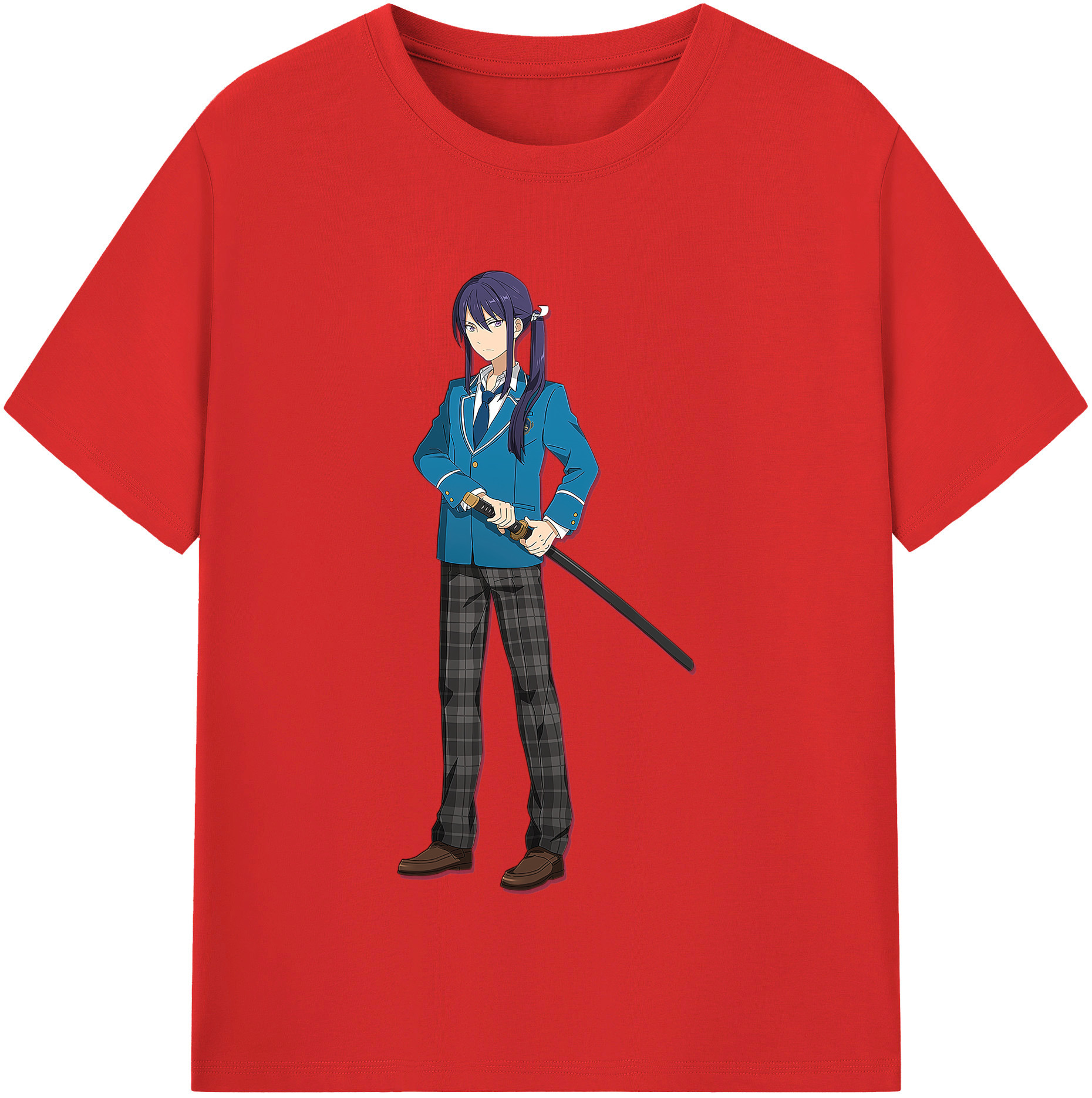 （画像用） あんさんぶるスターズ! Ensemble Stars レディースカジュアルプリントTシャツ（綿100％）