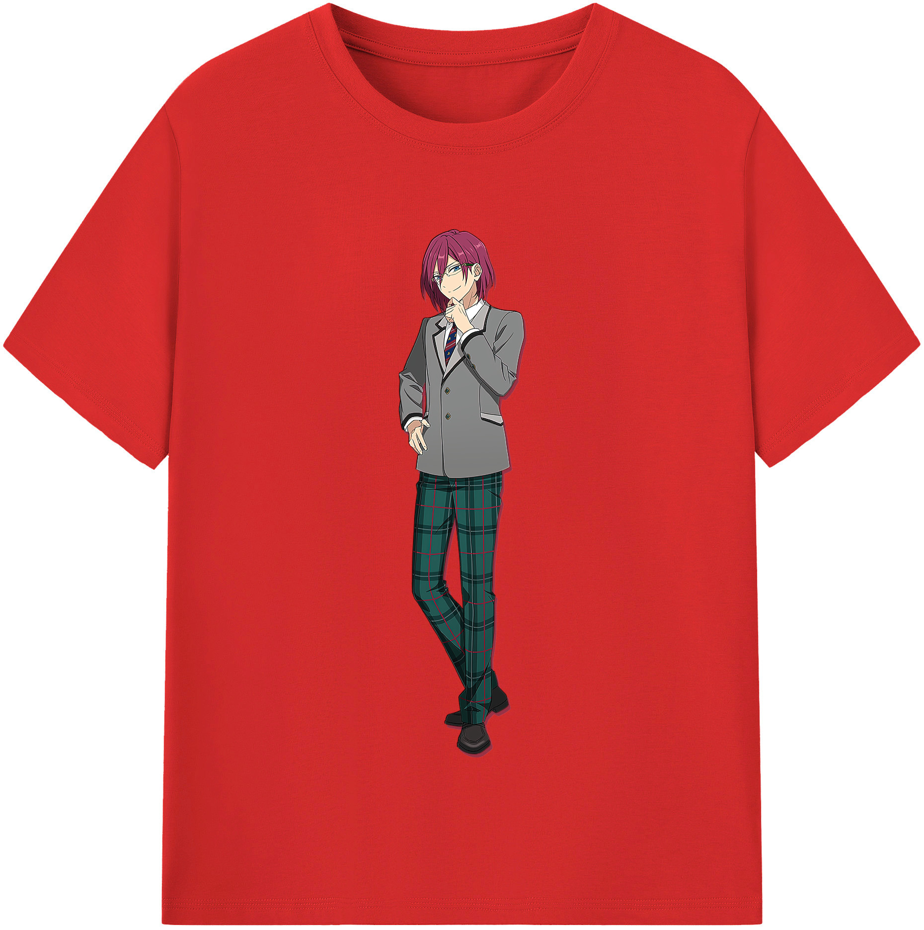 （画像用） あんさんぶるスターズ! Ensemble Stars レディースカジュアルプリントTシャツ（綿100％）