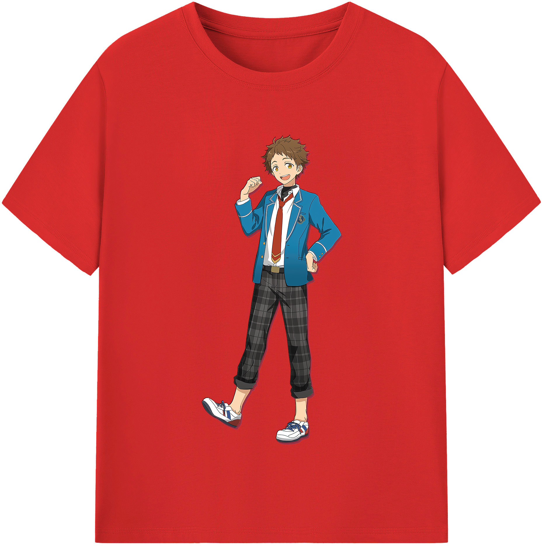 （画像用） あんさんぶるスターズ! Ensemble Stars レディースカジュアルプリントTシャツ（綿100％）