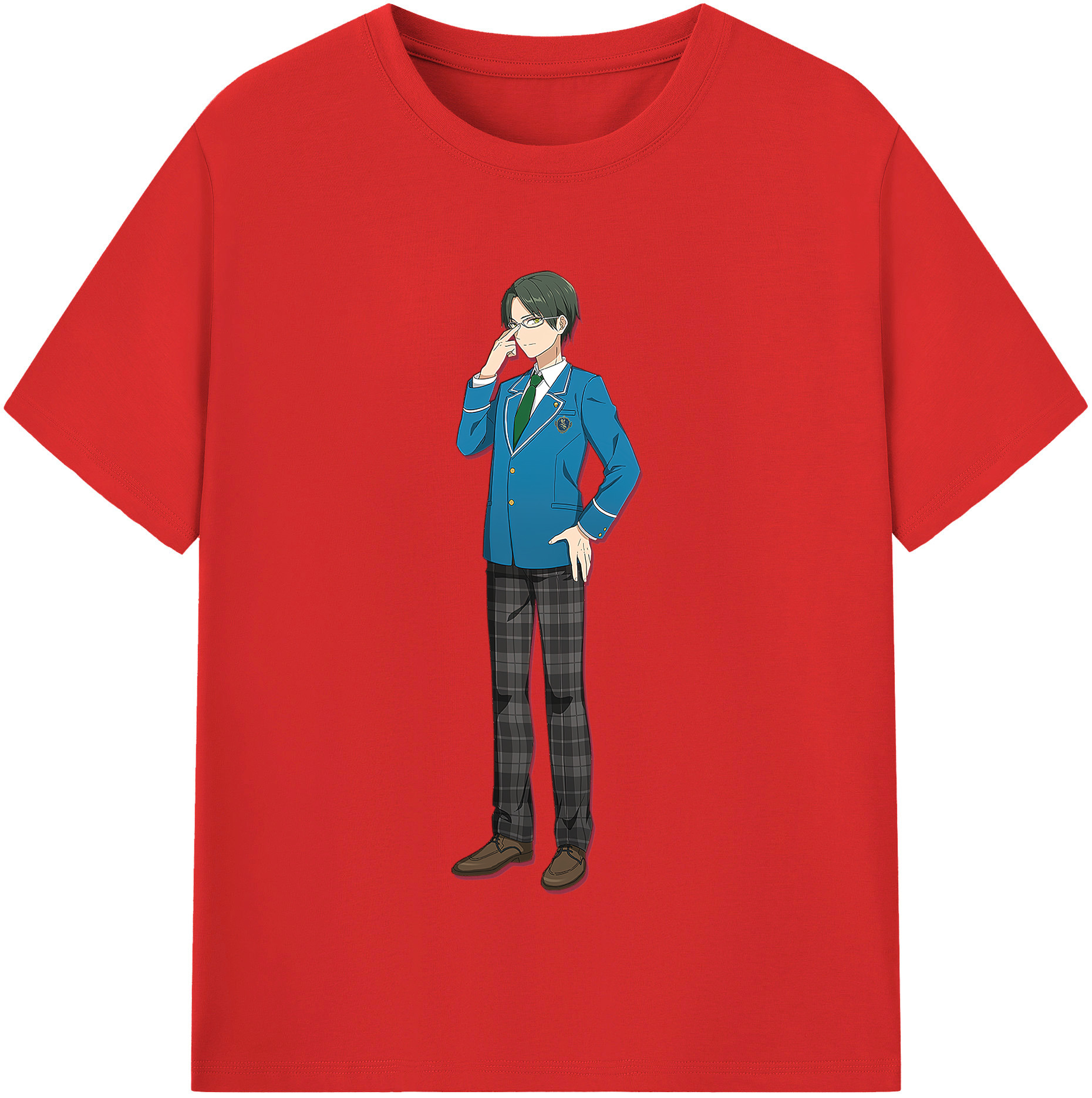 （画像用） あんさんぶるスターズ! Ensemble Stars レディースカジュアルプリントTシャツ（綿100％）