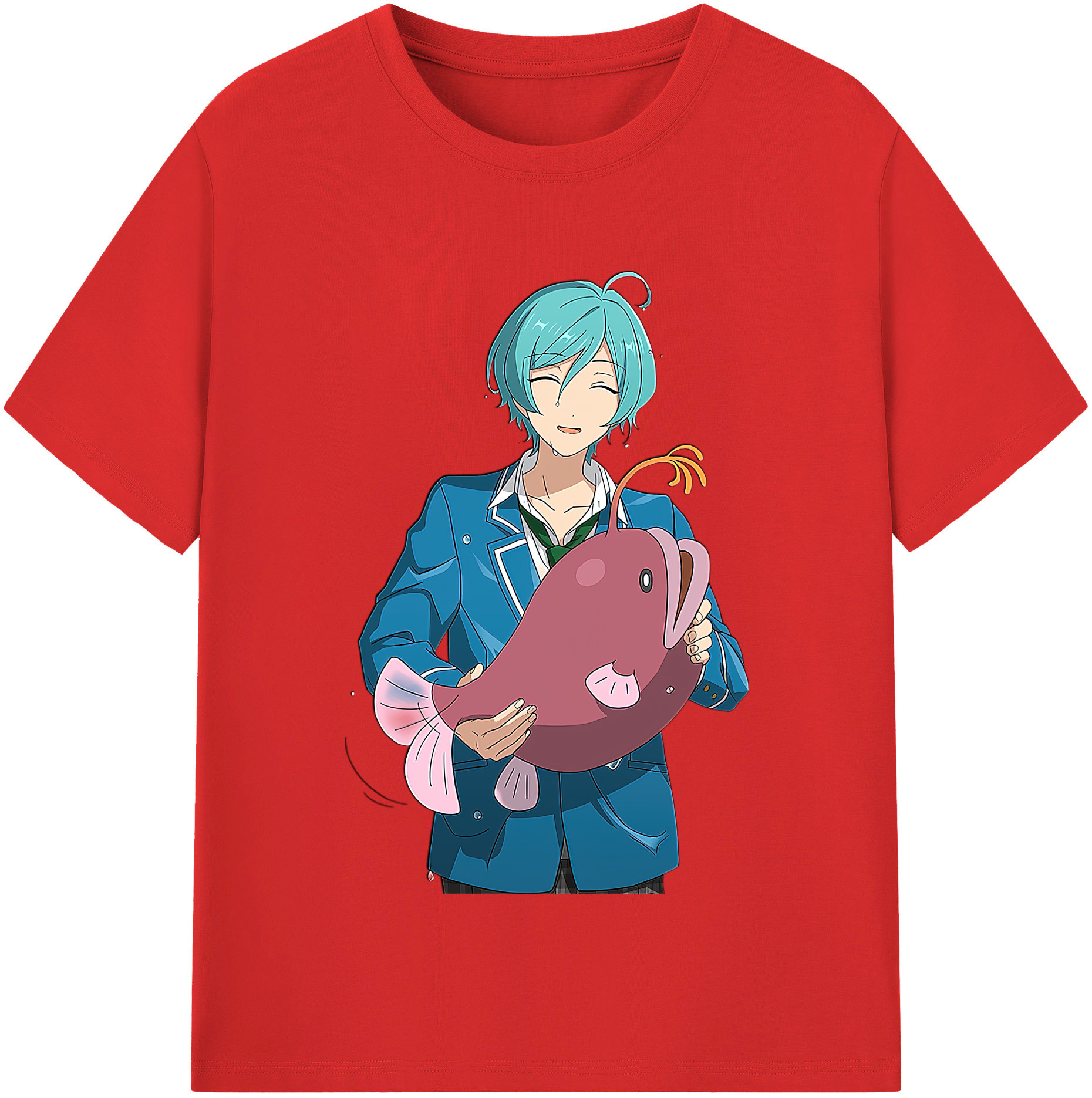 （画像用） あんさんぶるスターズ! Ensemble Stars レディースカジュアルプリントTシャツ（綿100％）