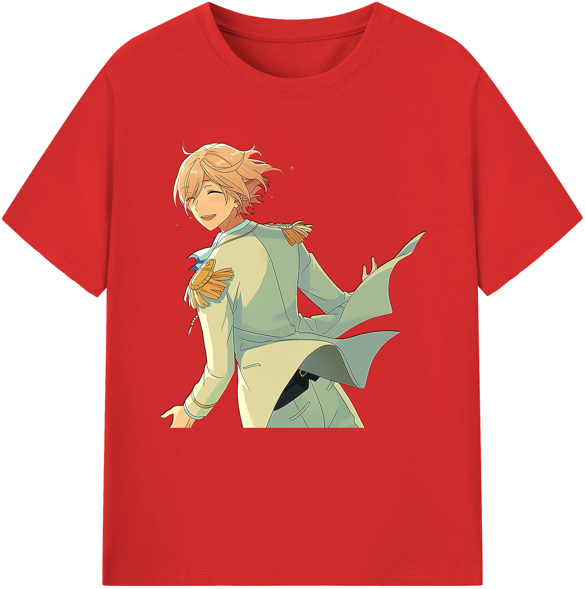 （画像用） あんさんぶるスターズ! Ensemble Stars レディースカジュアルプリントTシャツ（綿100％）