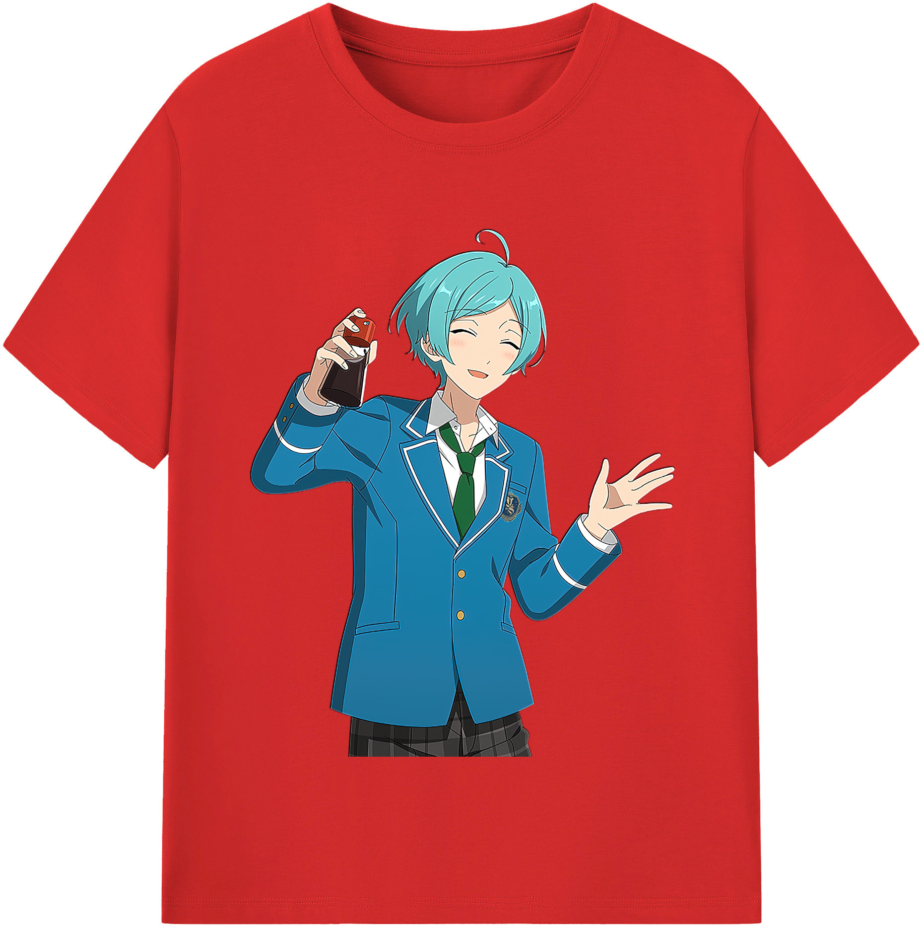 （画像用） あんさんぶるスターズ! Ensemble Stars レディースカジュアルプリントTシャツ（綿100％）