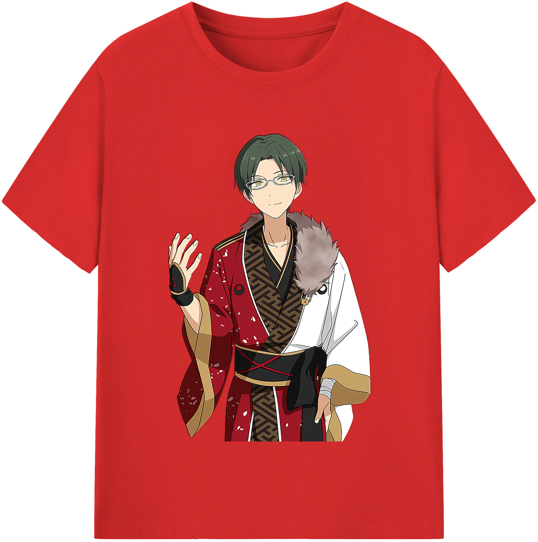 （画像用） あんさんぶるスターズ! Ensemble Stars レディースカジュアルプリントTシャツ（綿100％）