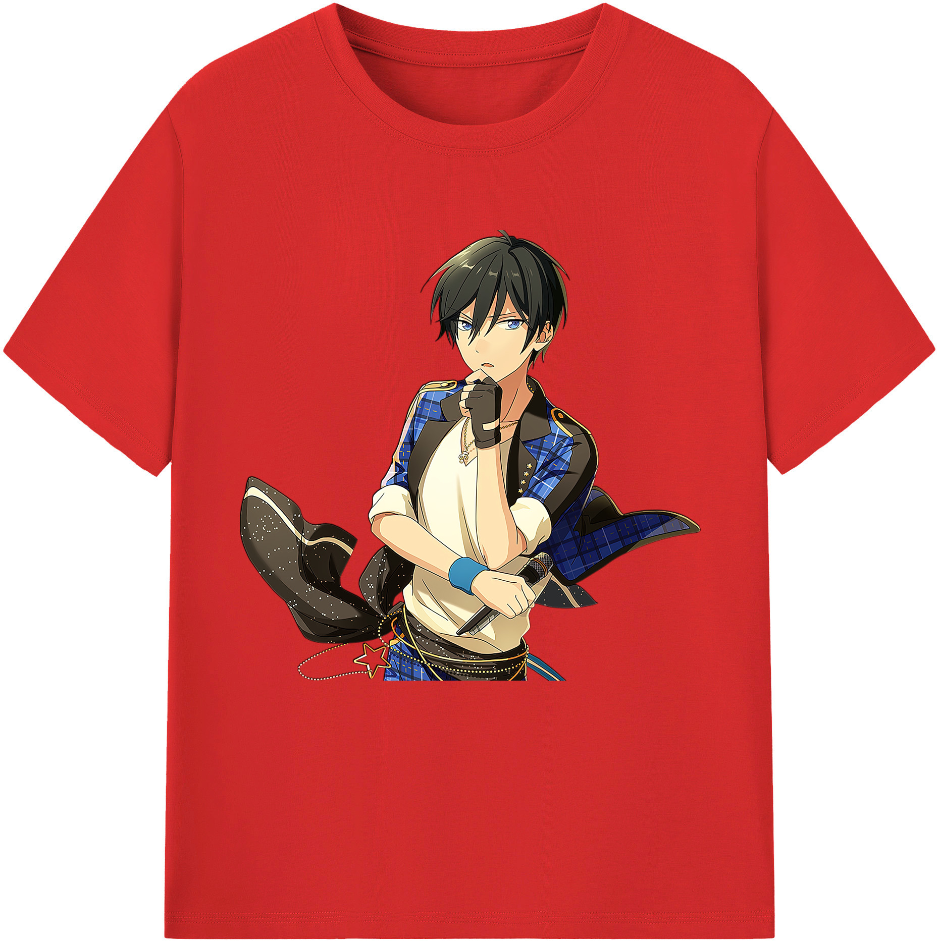 （画像用） あんさんぶるスターズ! Ensemble Stars レディースカジュアルプリントTシャツ（綿100％）
