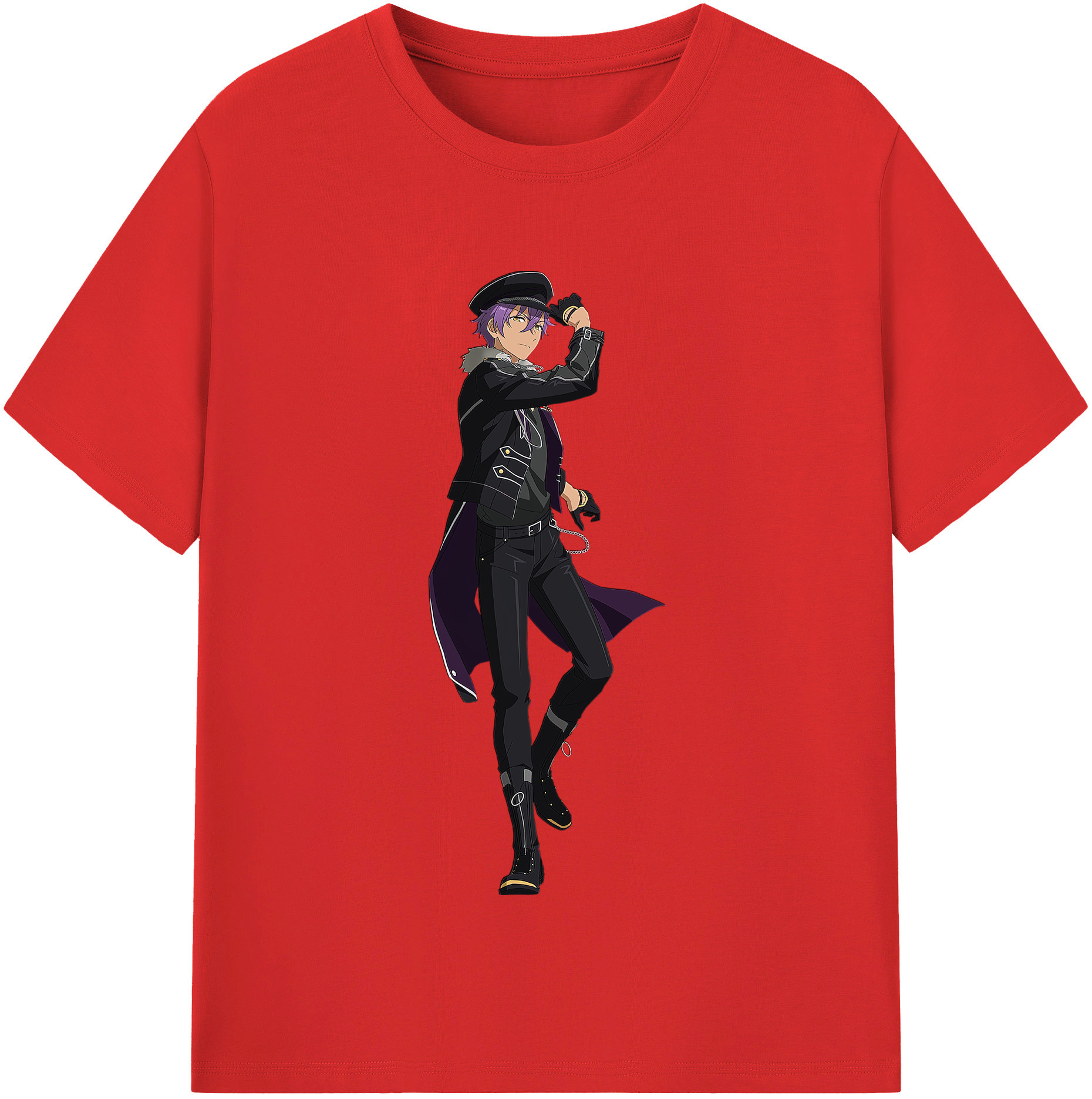 （画像用） あんさんぶるスターズ! Ensemble Stars レディースカジュアルプリントTシャツ（綿100％）