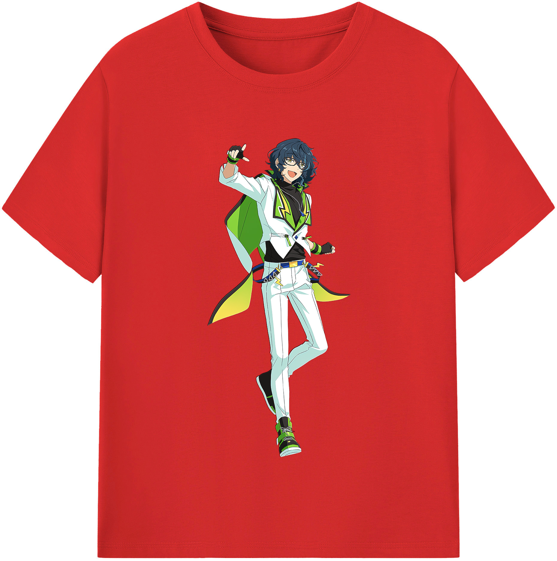 （画像用） あんさんぶるスターズ! Ensemble Stars レディースカジュアルプリントTシャツ（綿100％）