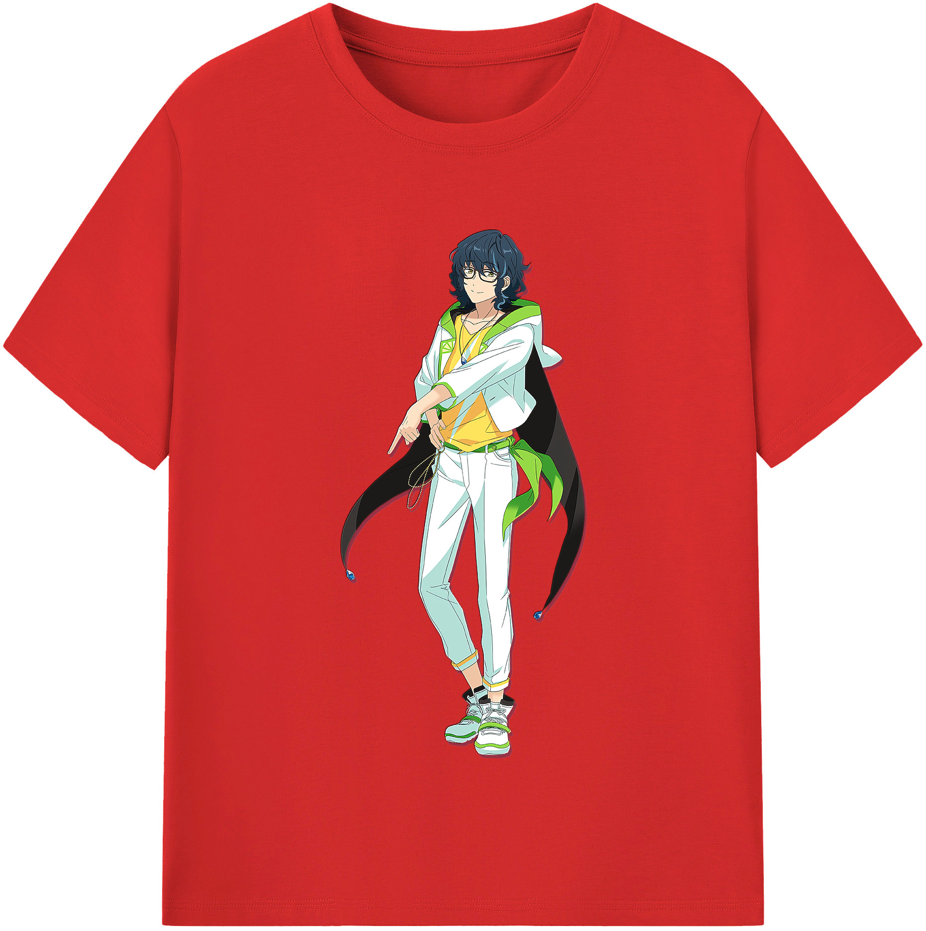（画像用） あんさんぶるスターズ! Ensemble Stars レディースカジュアルプリントTシャツ（綿100％）
