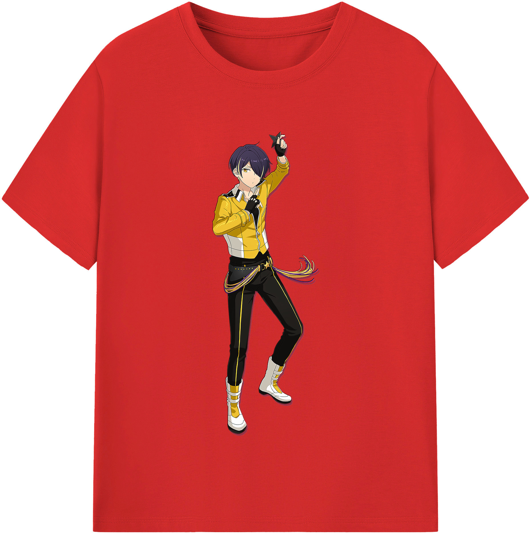 （画像用） あんさんぶるスターズ! Ensemble Stars レディースカジュアルプリントTシャツ（綿100％）