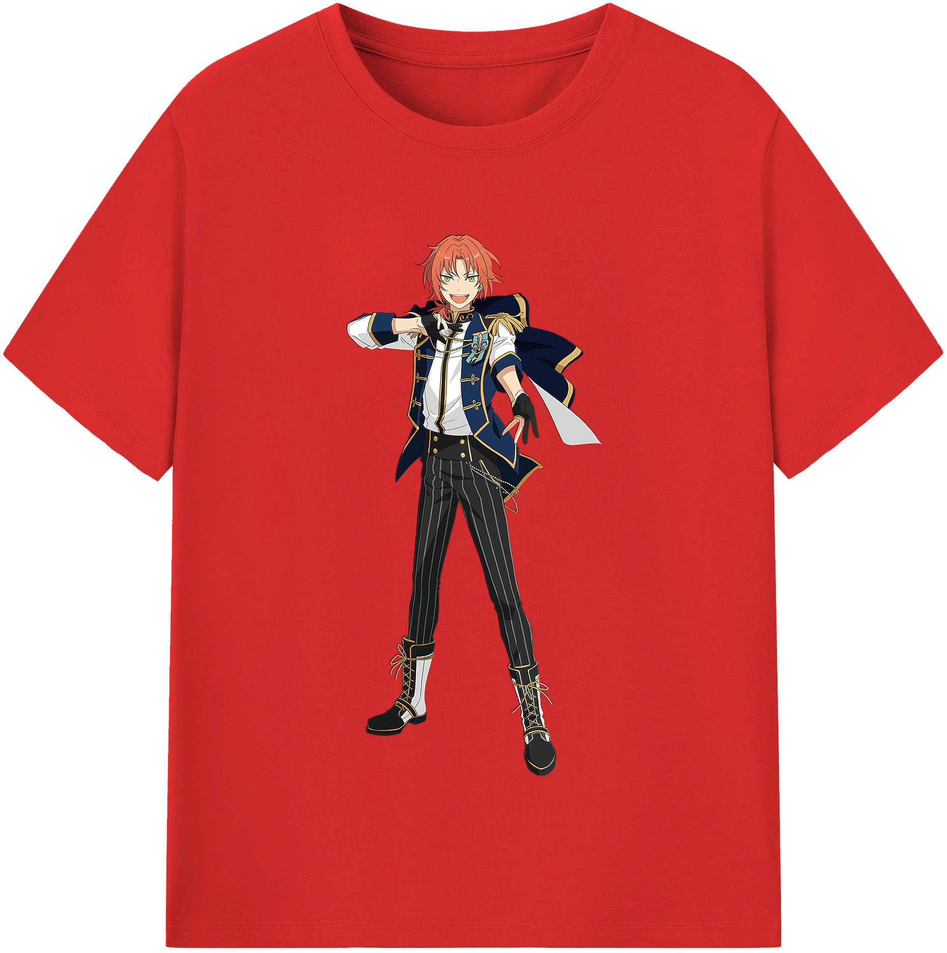 （画像用） あんさんぶるスターズ! Ensemble Stars レディースカジュアルプリントTシャツ（綿100％）
