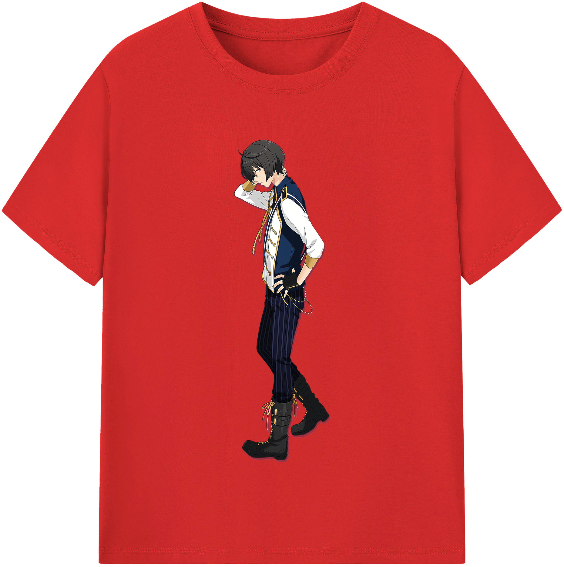 （画像用） あんさんぶるスターズ! Ensemble Stars レディースカジュアルプリントTシャツ（綿100％）