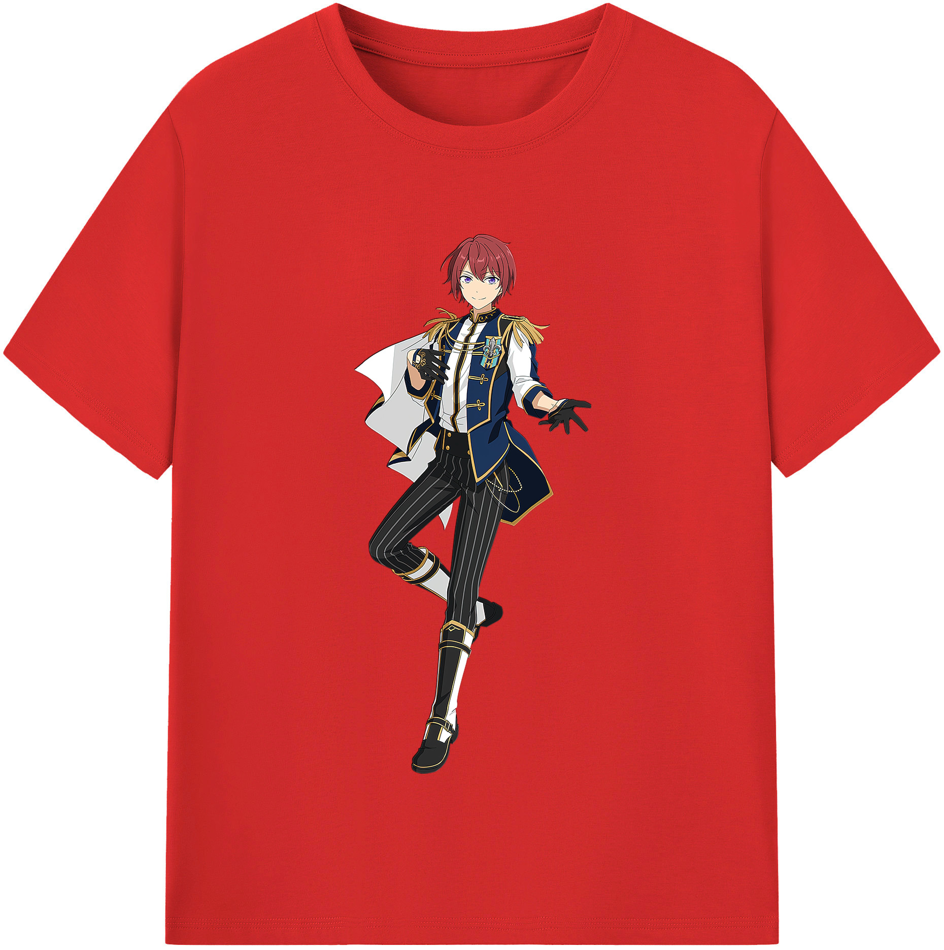 （画像用） あんさんぶるスターズ! Ensemble Stars レディースカジュアルプリントTシャツ（綿100％）