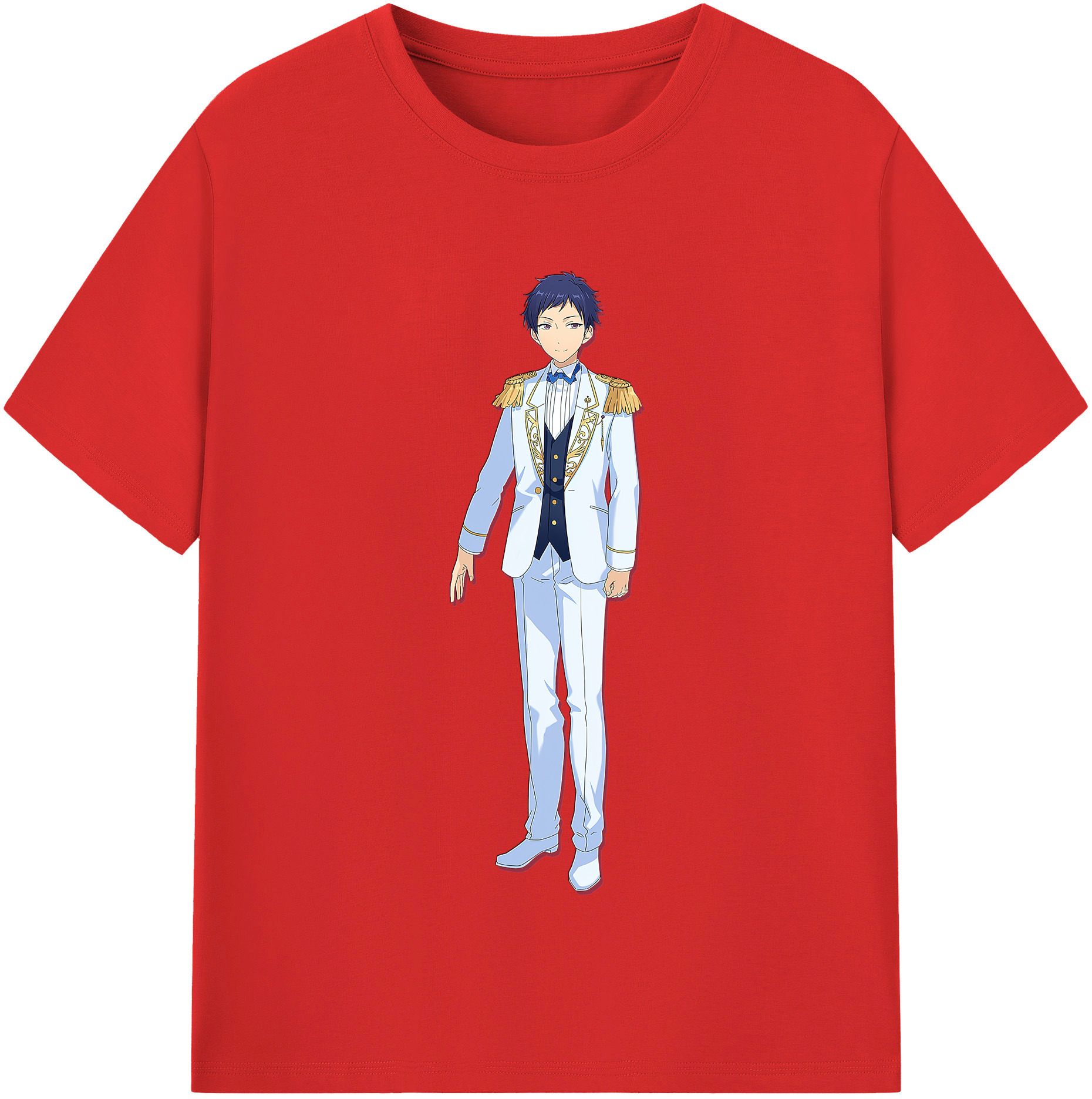 （画像用） あんさんぶるスターズ! Ensemble Stars レディースカジュアルプリントTシャツ（綿100％）