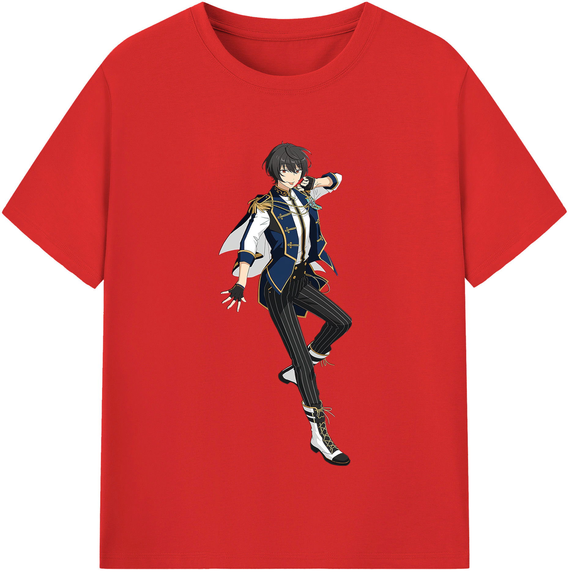 （画像用） あんさんぶるスターズ! Ensemble Stars レディースカジュアルプリントTシャツ（綿100％）