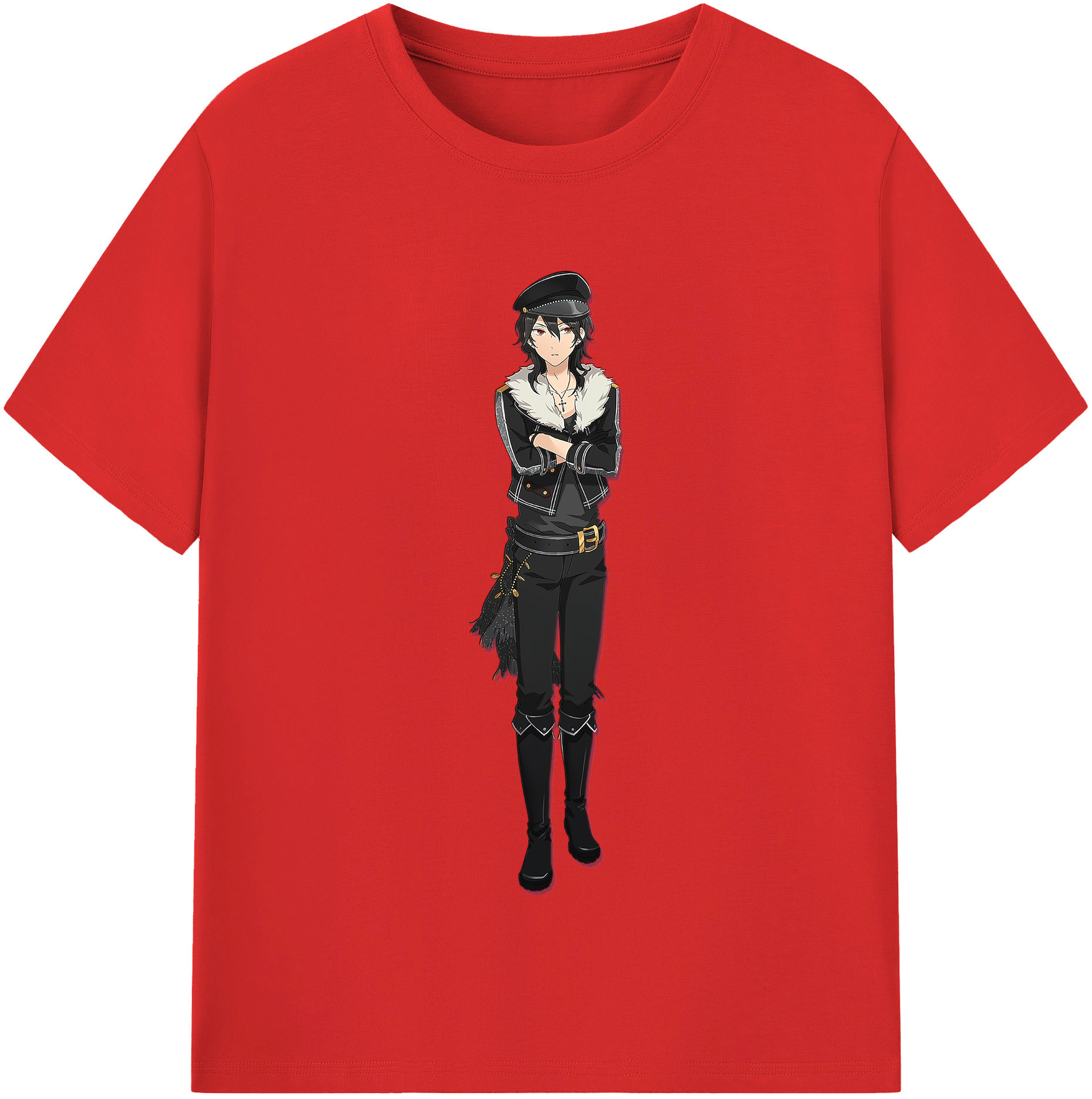 （画像用） あんさんぶるスターズ! Ensemble Stars レディースカジュアルプリントTシャツ（綿100％）