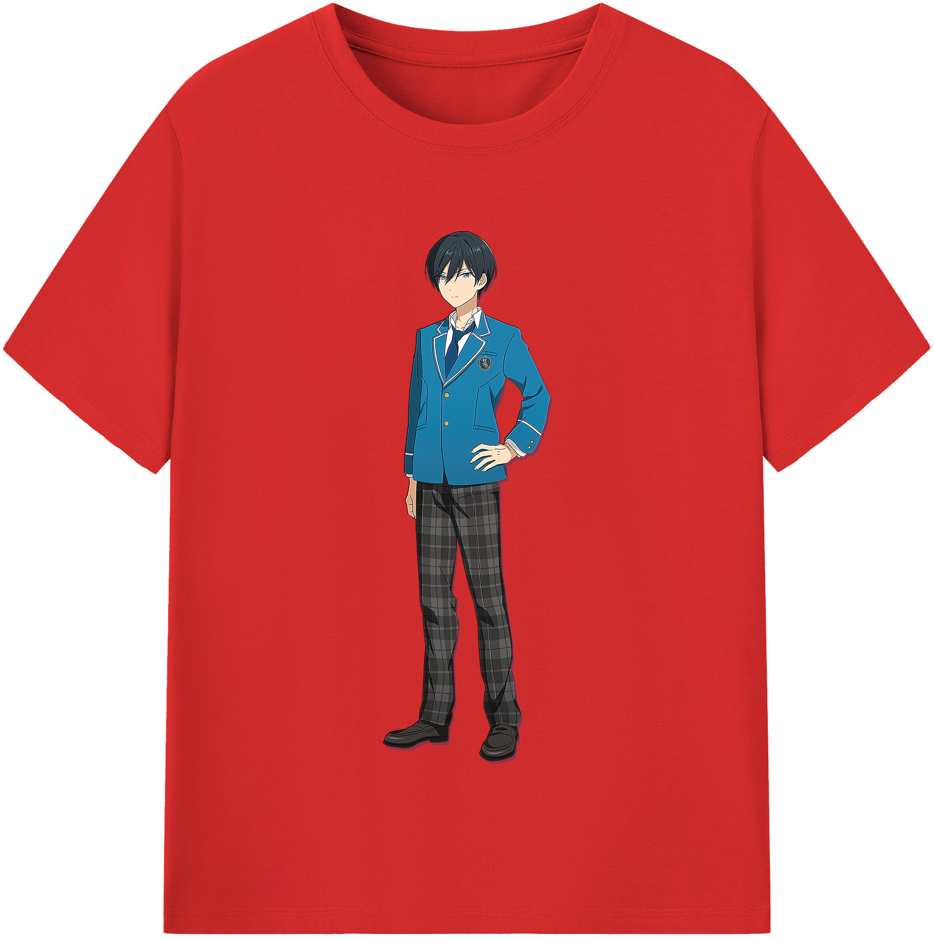 （画像用） あんさんぶるスターズ! Ensemble Stars レディースカジュアルプリントTシャツ（綿100％）