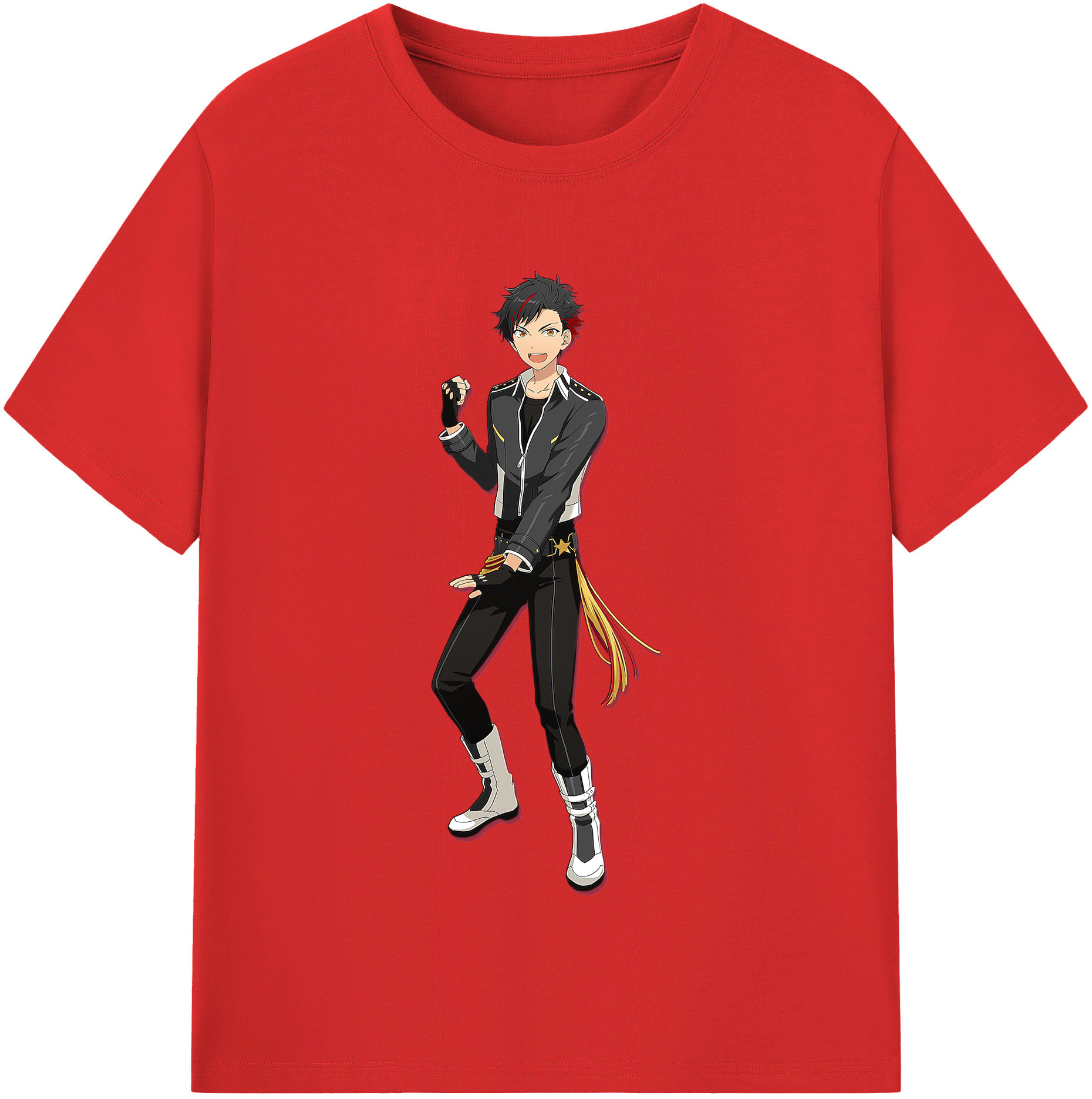 （画像用） あんさんぶるスターズ! Ensemble Stars レディースカジュアルプリントTシャツ（綿100％）