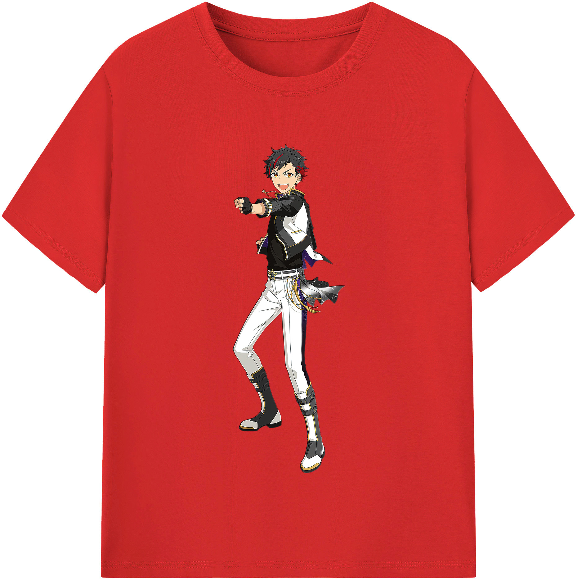 （画像用） あんさんぶるスターズ! Ensemble Stars レディースカジュアルプリントTシャツ（綿100％）