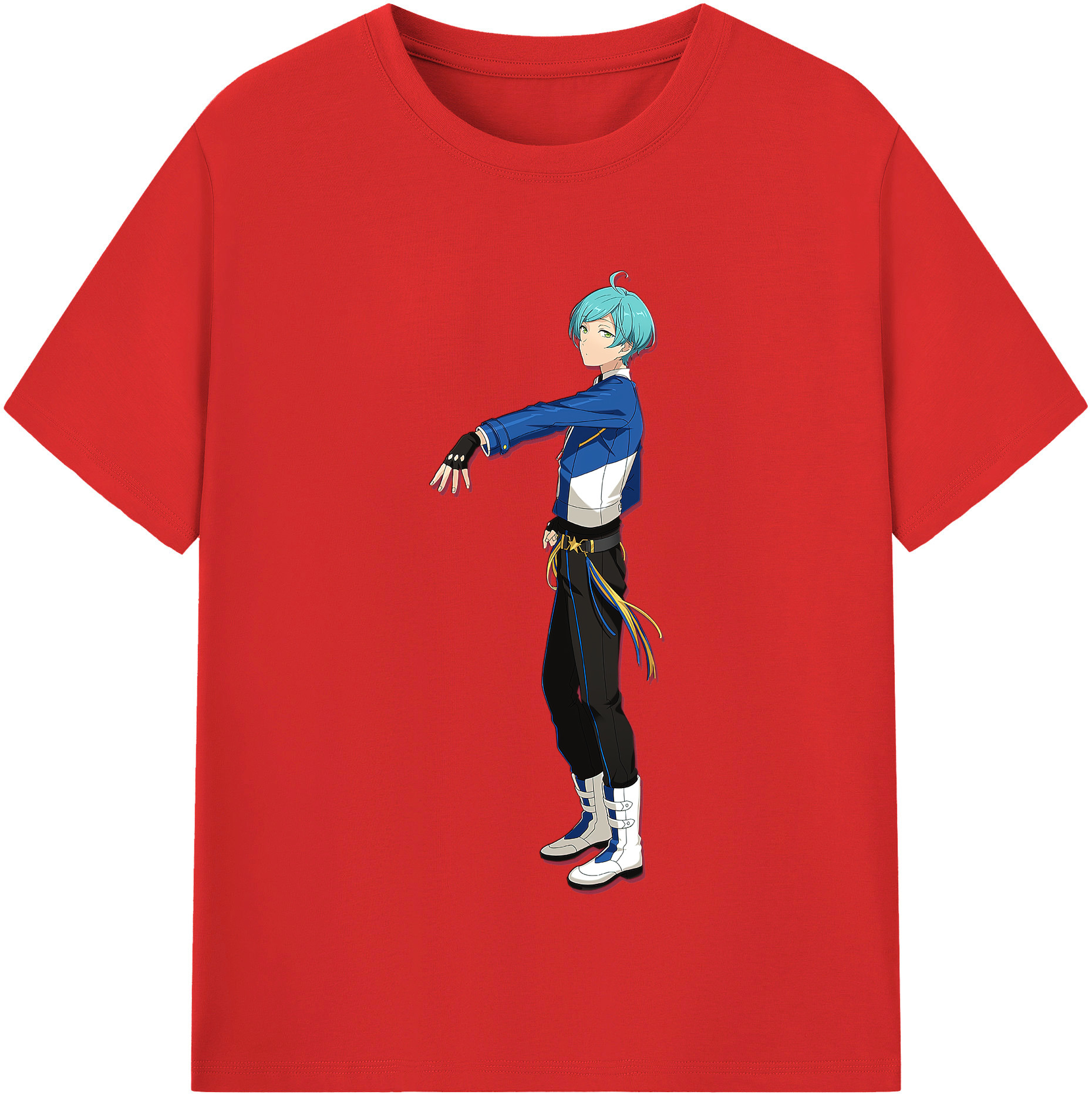 （画像用） あんさんぶるスターズ! Ensemble Stars レディースカジュアルプリントTシャツ（綿100％）