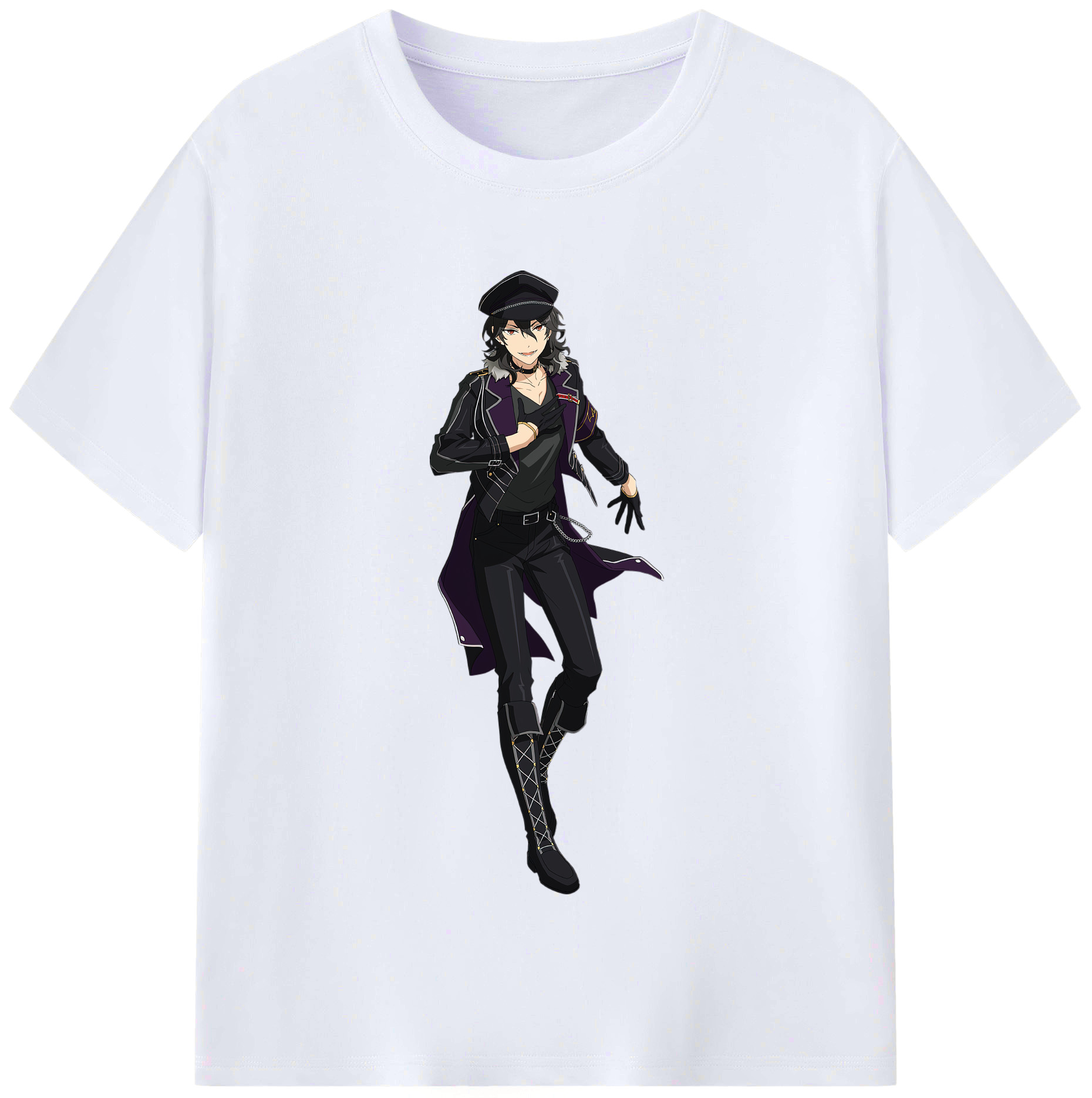 （画像用） あんさんぶるスターズ! Ensemble Stars レディースカジュアルプリントTシャツ（綿100％）