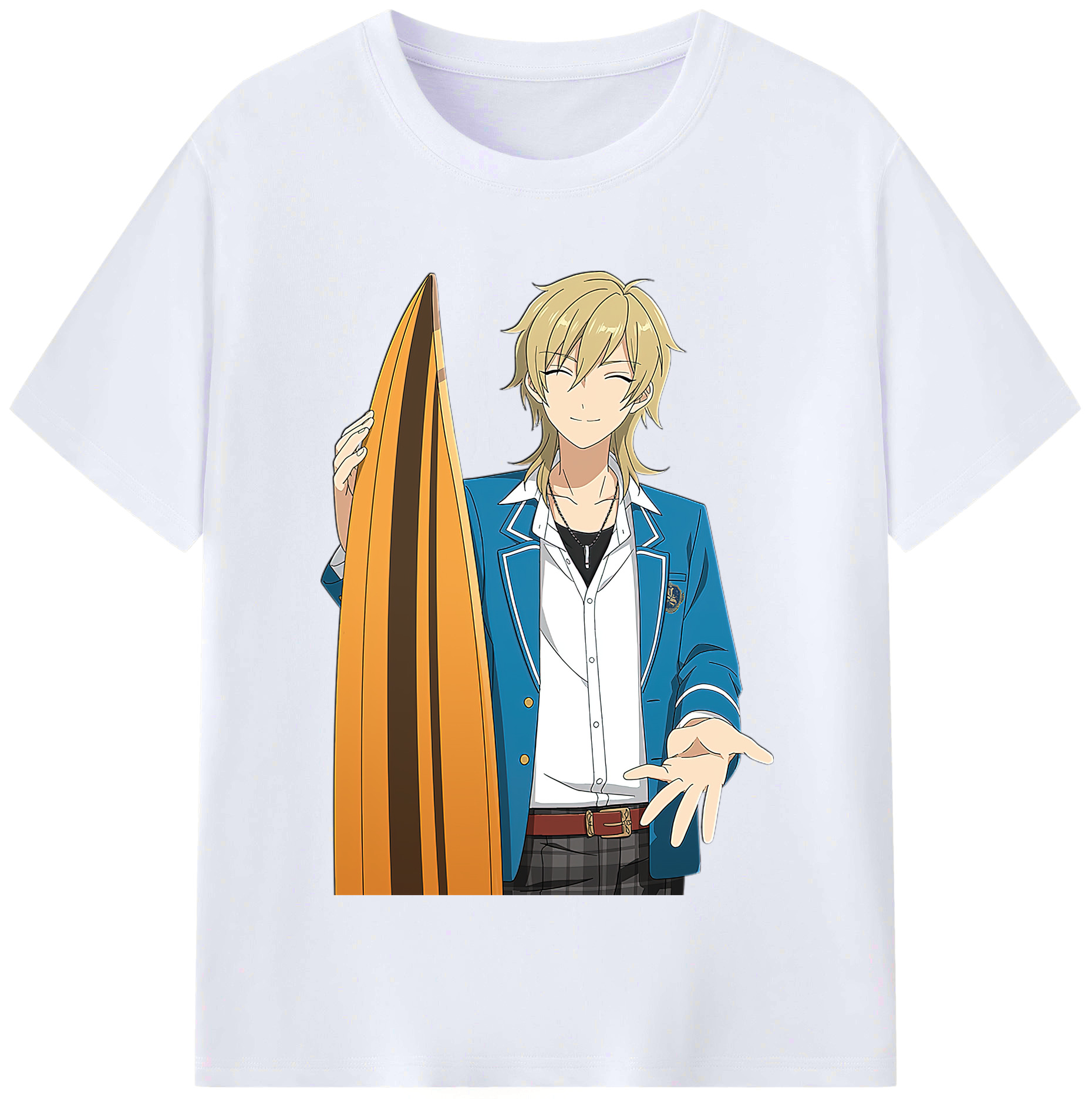（画像用） あんさんぶるスターズ! Ensemble Stars レディースカジュアルプリントTシャツ（綿100％）