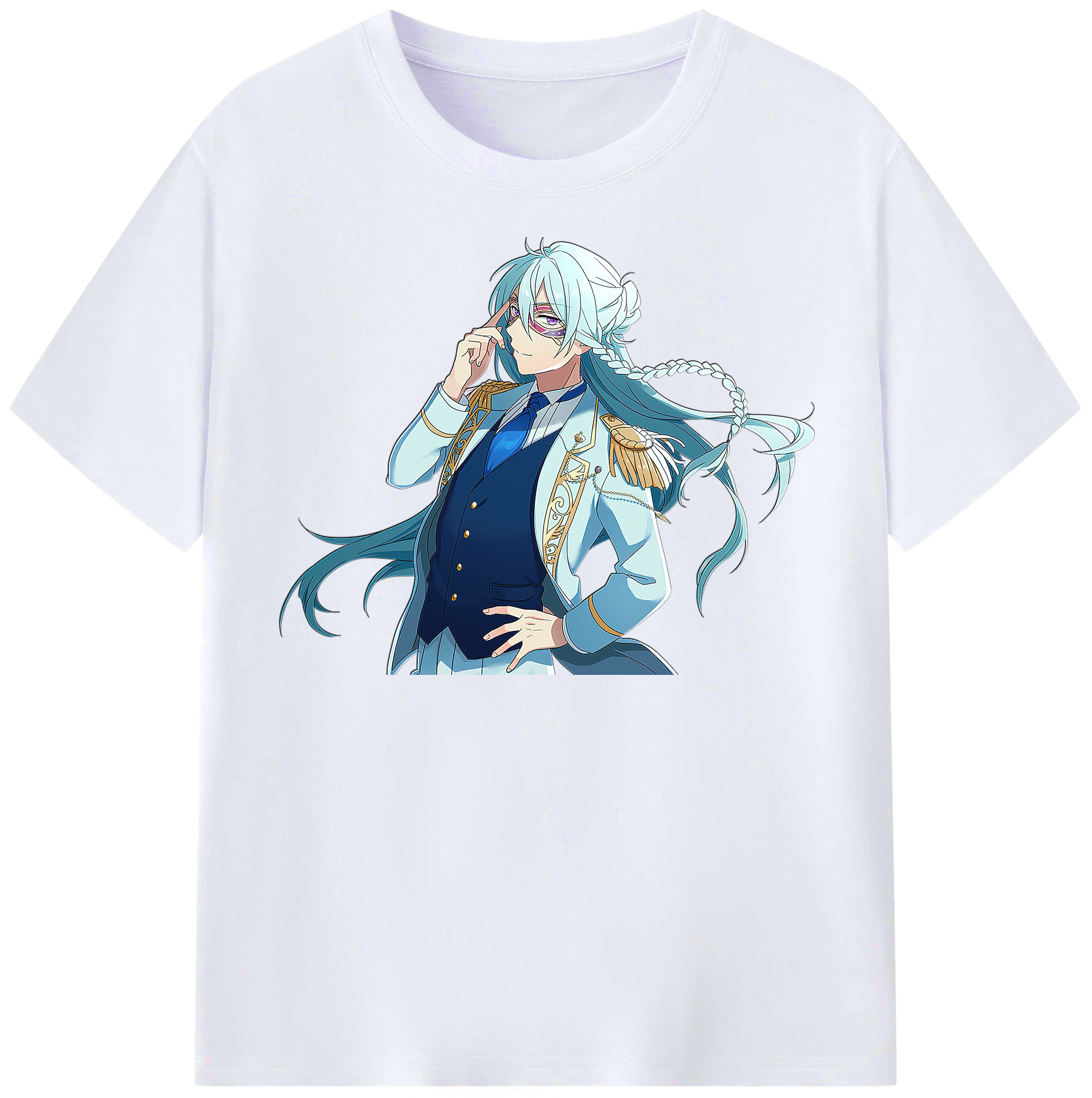 （画像用） あんさんぶるスターズ! Ensemble Stars レディースカジュアルプリントTシャツ（綿100％）